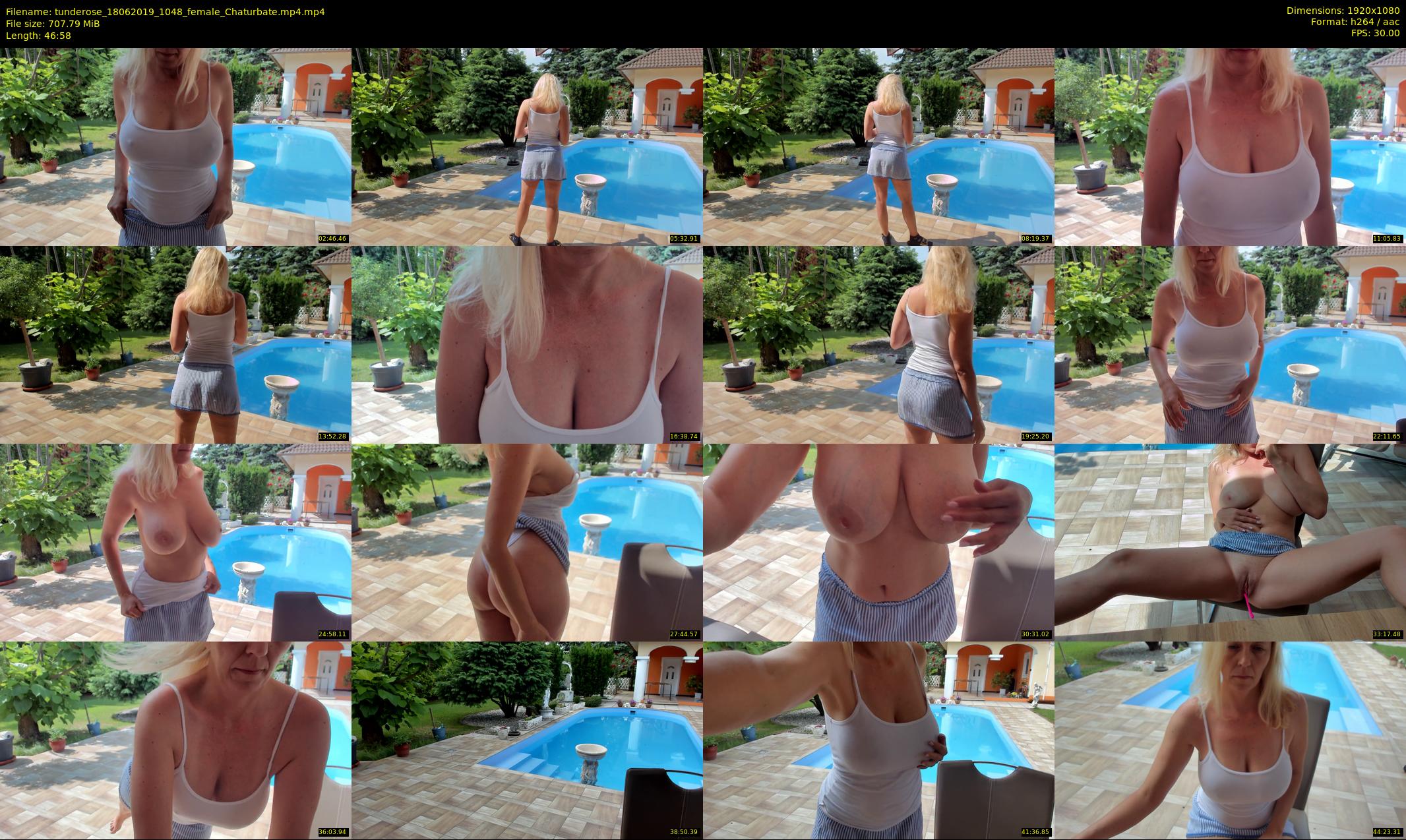 tunderose — 47 minute Chaturbate female cam show recording, 1080p, Jun 18, 2019