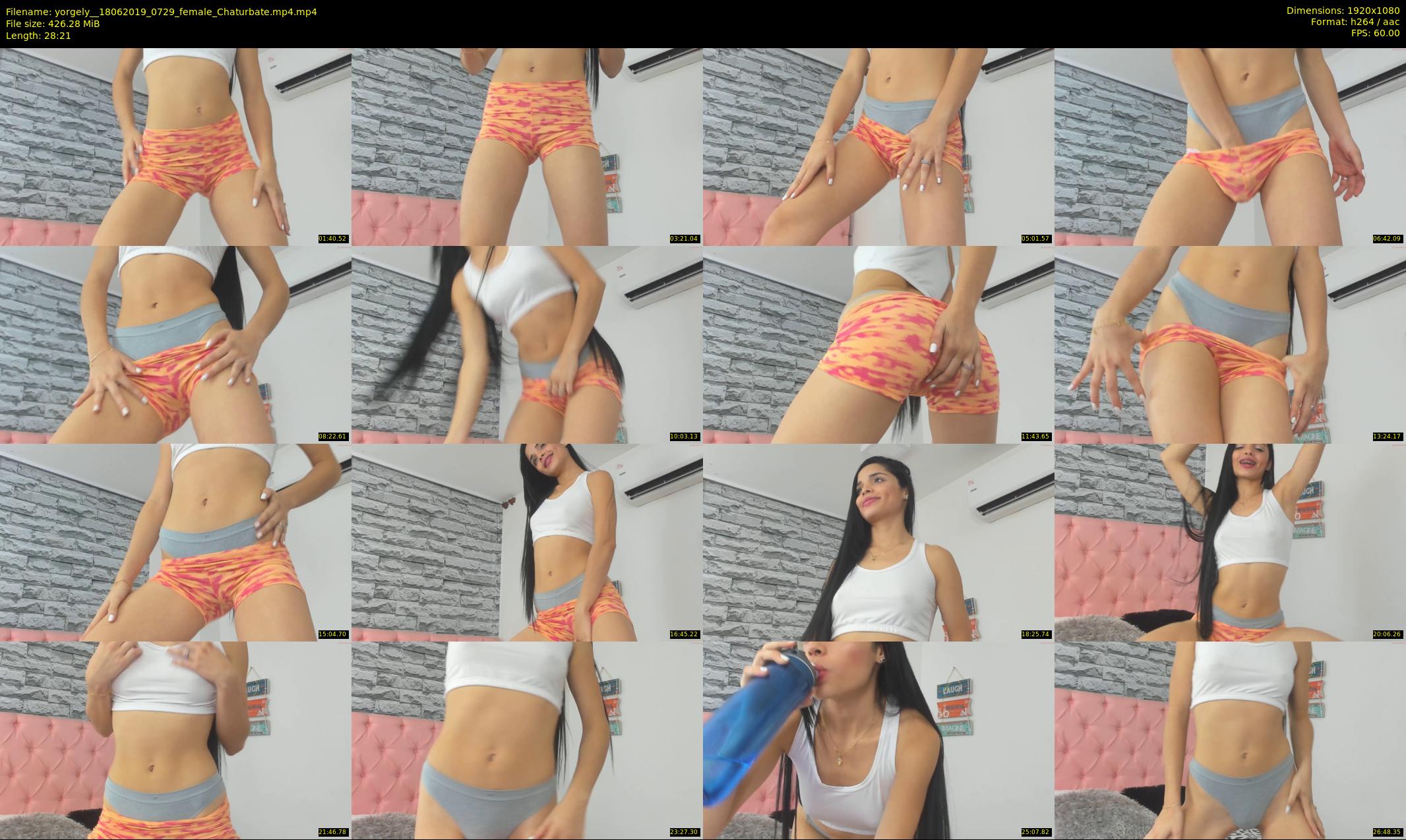 yorgely_ — 29 minute Chaturbate female cam show recording, 1080p, Jun 18, 2019