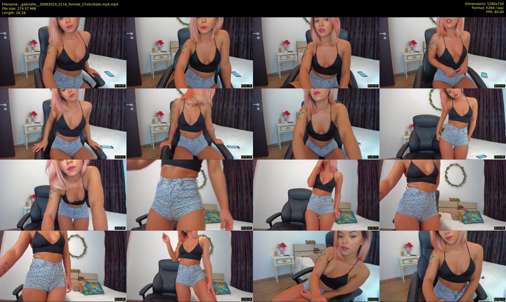 _gabrielle_ — 29 minute Chaturbate female cam show recording, 720p, Jun 20, 2019