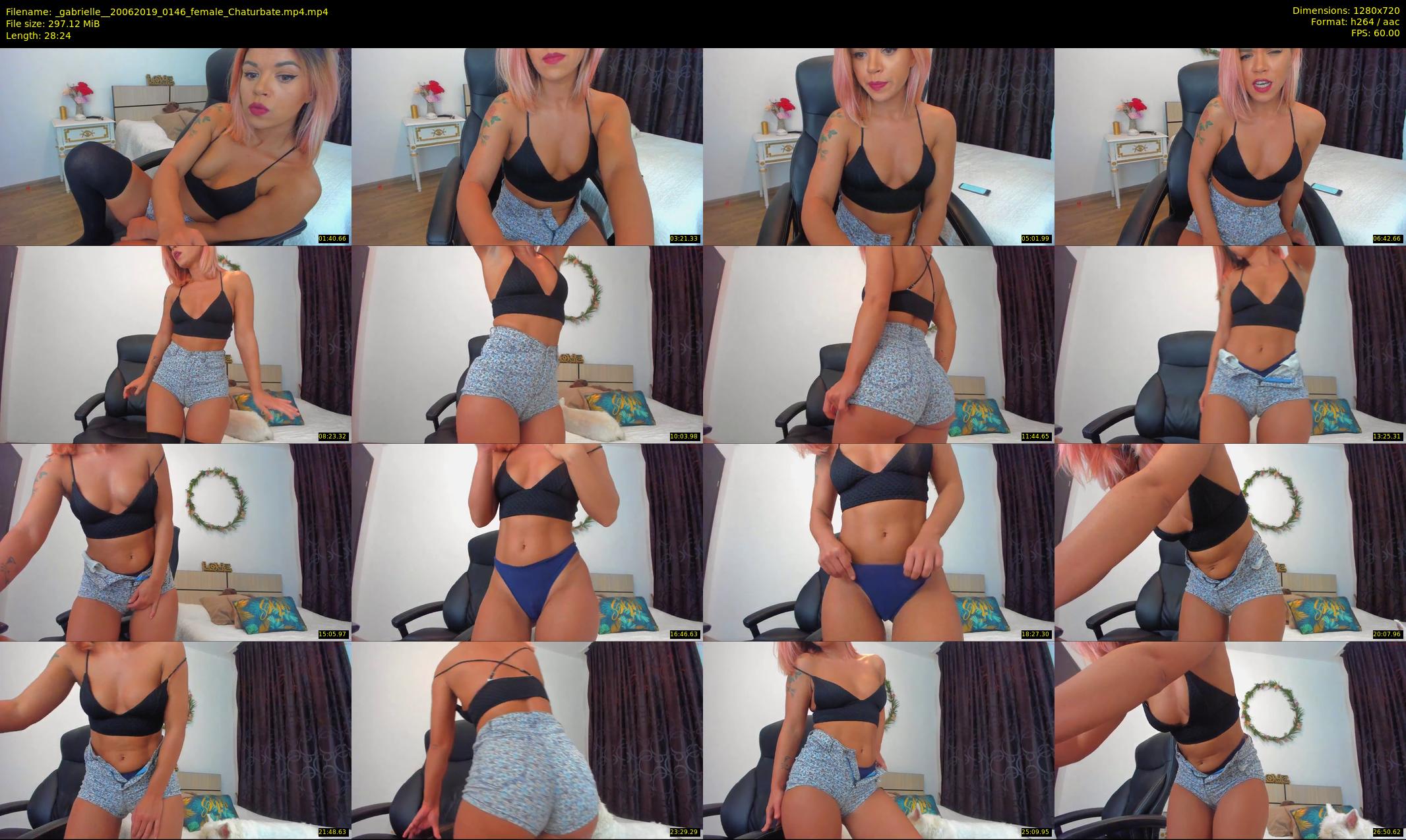 _gabrielle_ — 29 minute Chaturbate female cam show recording, 720p, Jun 20, 2019