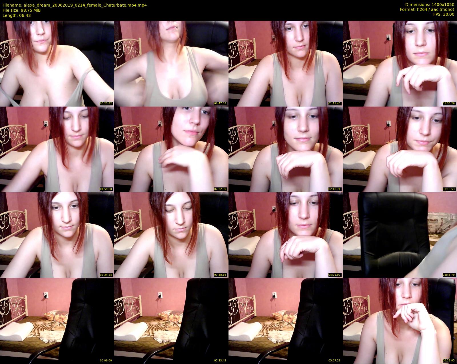 alexa_dream — 7 minute Chaturbate female cam show recording, 720p, Jun 20, 2019