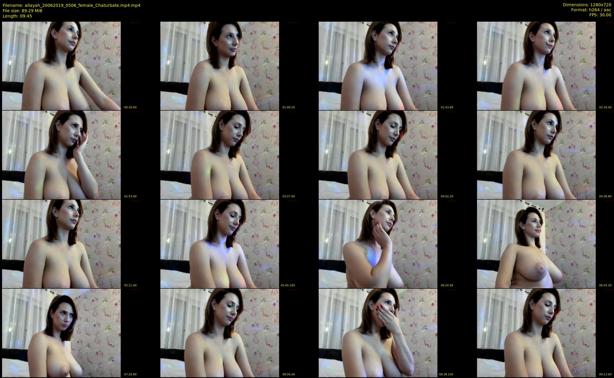 allayah — 10 minute Chaturbate female cam show recording, 720p, Jun 20, 2019