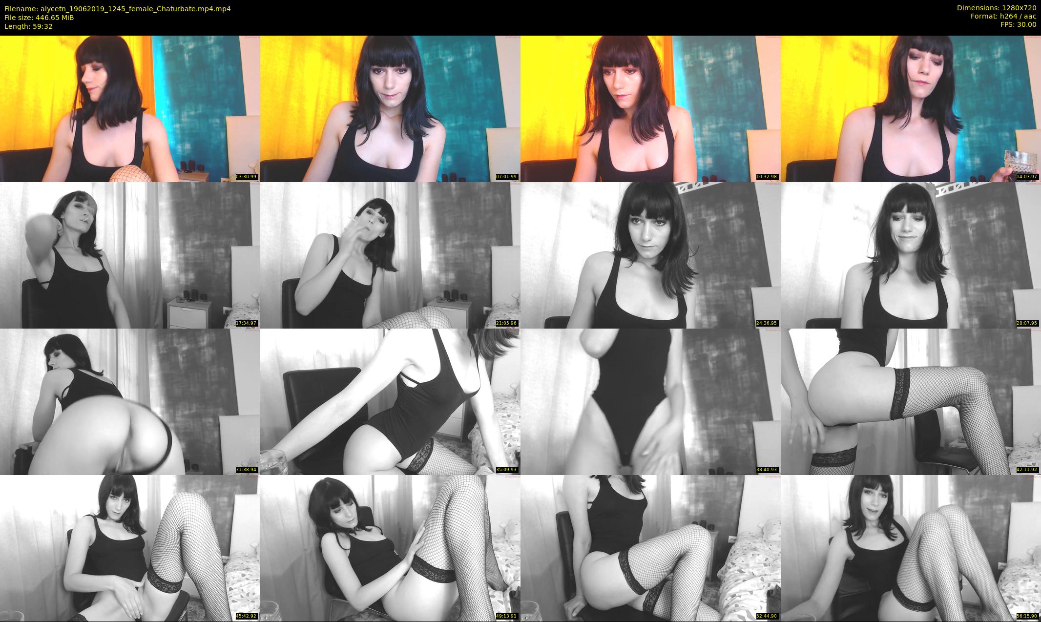 alycetn — 60 minute Chaturbate female cam show recording, 720p, Jun 19, 2019