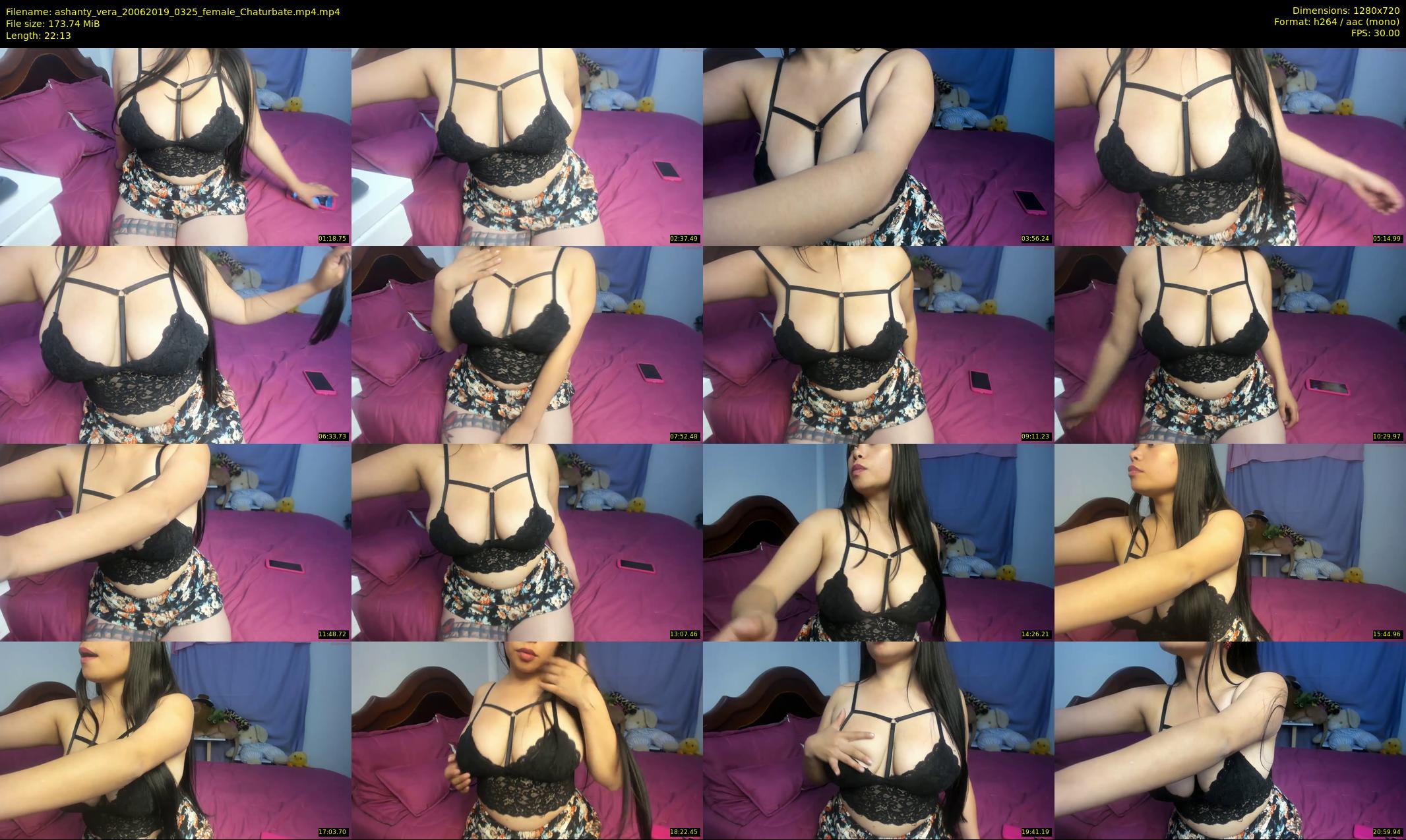 ashanty_vera — 23 minute Chaturbate couple cam show recording, 720p, Jun 20, 2019