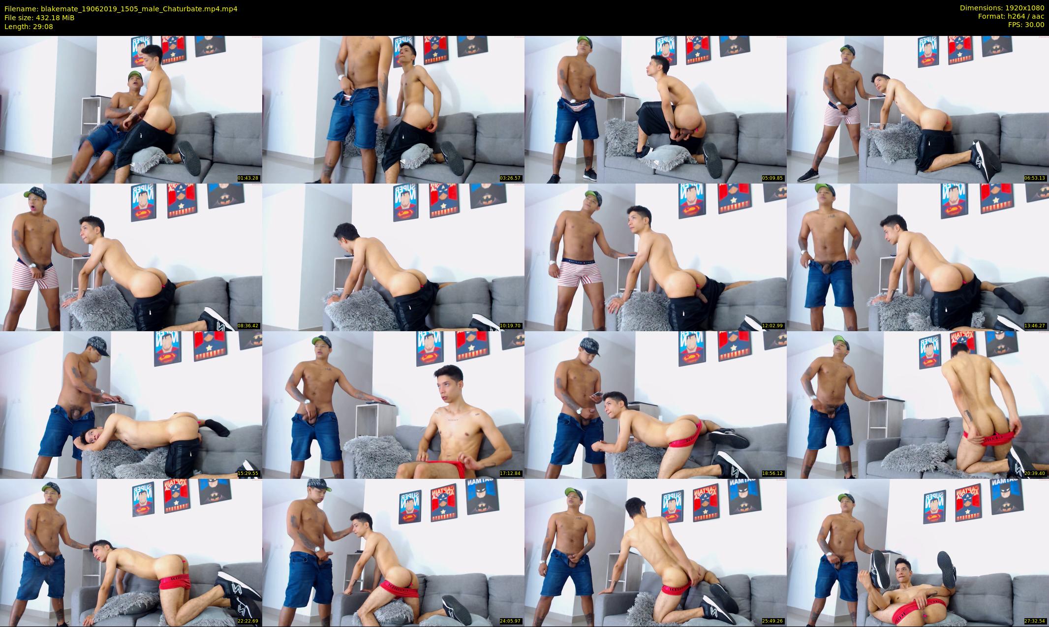 blakemate — 30 minute Chaturbate male cam show recording, 1080p, Jun 19, 2019