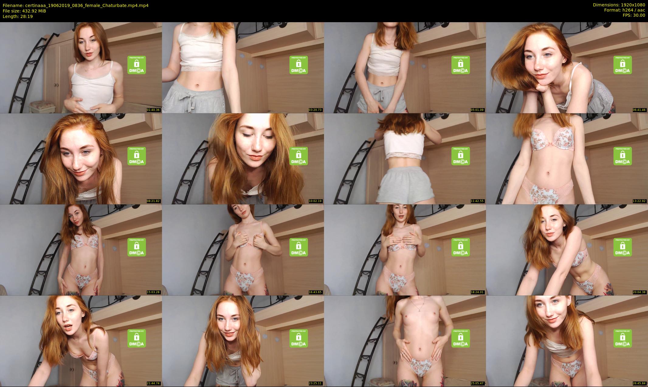 certinaaa — 29 minute Chaturbate female cam show recording, 1080p, Jun 19, 2019