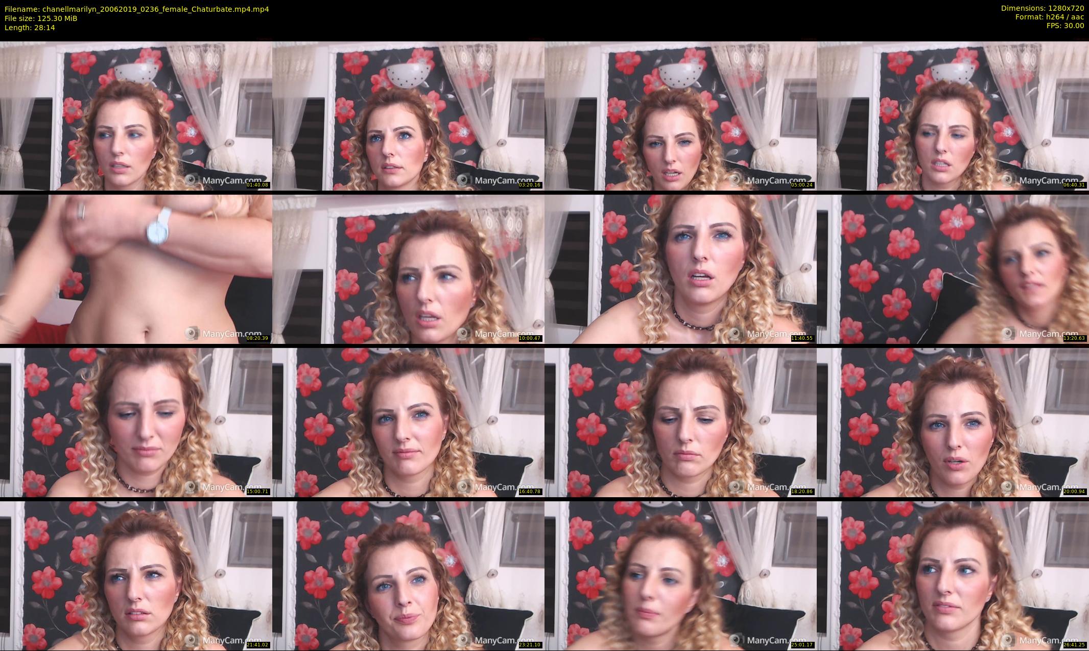 chanellmarilyn — 29 minute Chaturbate female cam show recording, 720p, Jun 20, 2019
