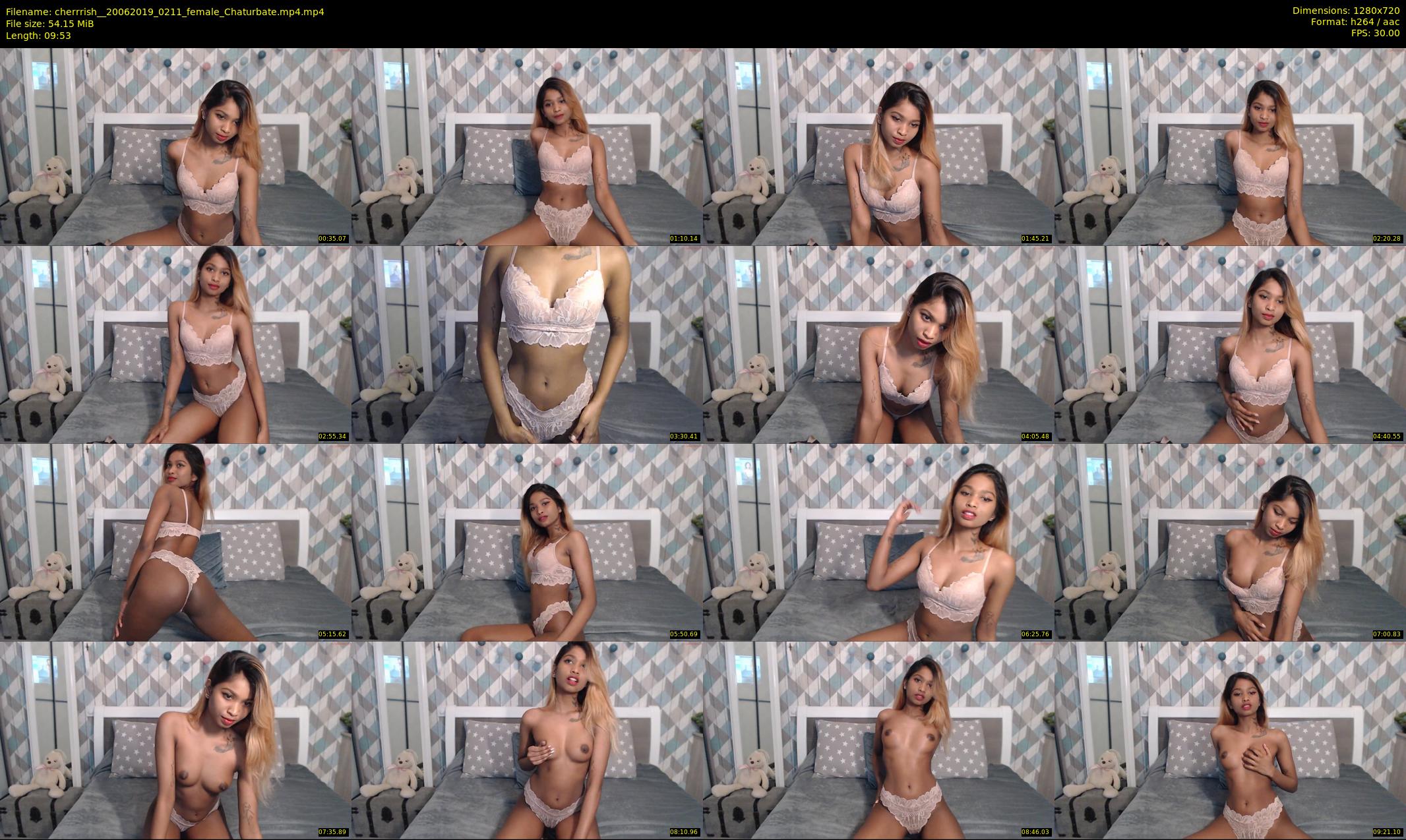 cherrrish_ — 10 minute Chaturbate female cam show recording, 720p, Jun 20, 2019
