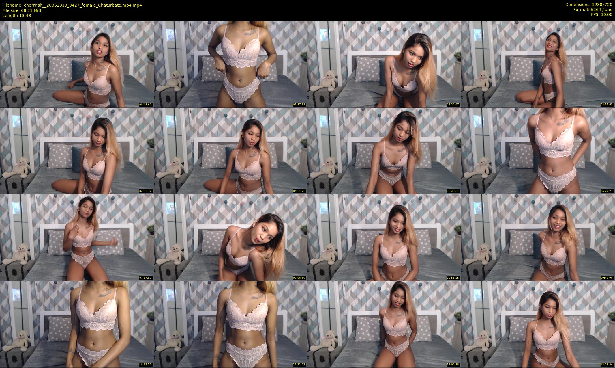 cherrrish_ — 14 minute Chaturbate female cam show recording, 720p, Jun 20, 2019