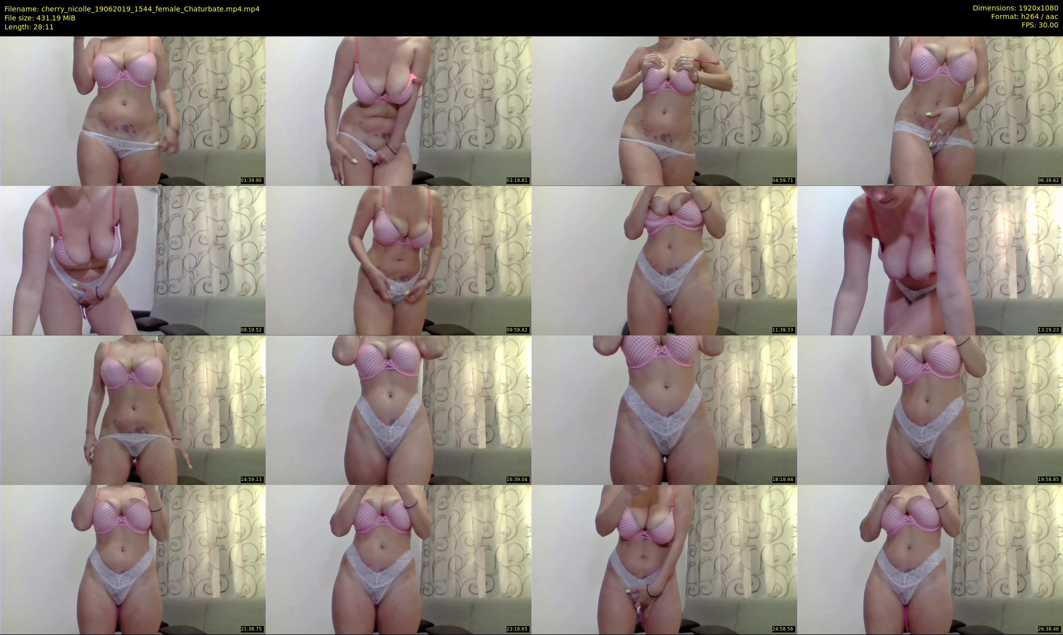 cherry_nicolle — 29 minute Chaturbate female cam show recording, 1080p, Jun 19, 2019