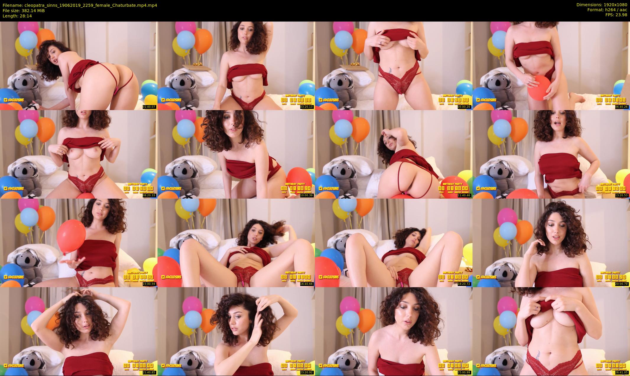 cleopatra_sinns — 29 minute Chaturbate female cam show recording, 1080p, Jun 19, 2019