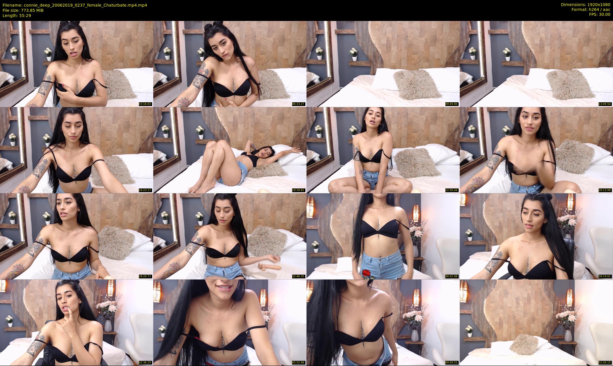connie_deep — 56 minute Chaturbate female cam show recording, 1080p, Jun 20, 2019