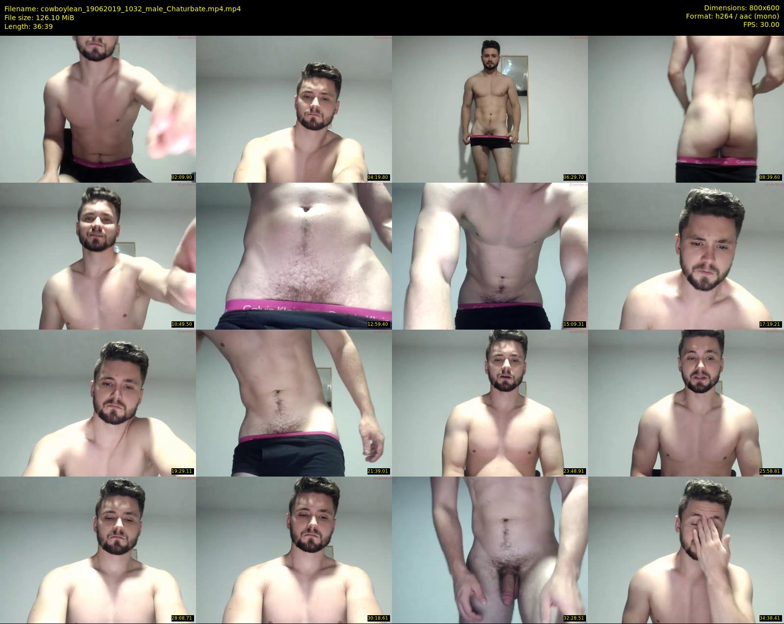 cowboylean — 37 minute Chaturbate male cam show recording, 480p, Jun 19, 2019