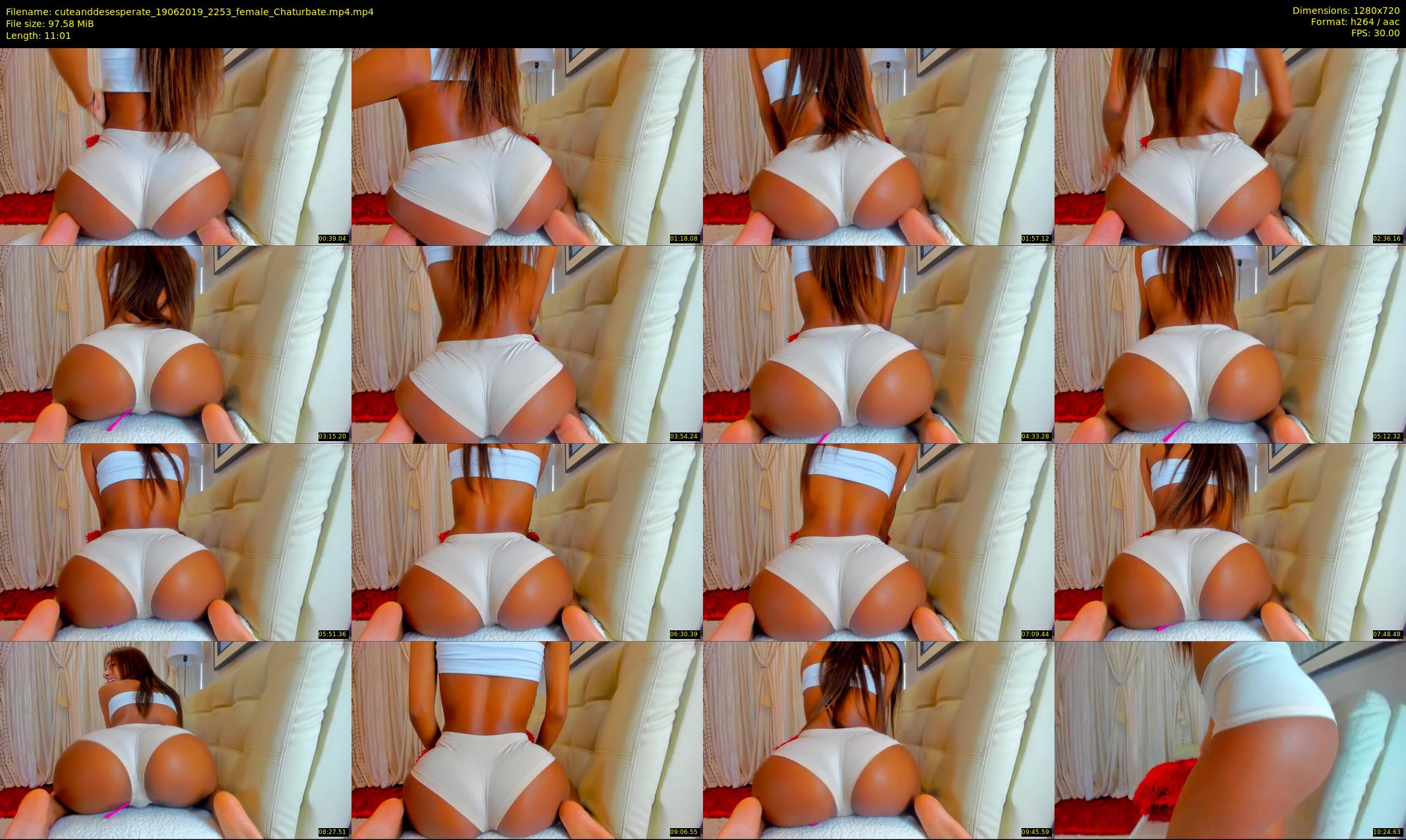 cuteanddesesperate — 12 minute Chaturbate female cam show recording, 720p, Jun 19, 2019