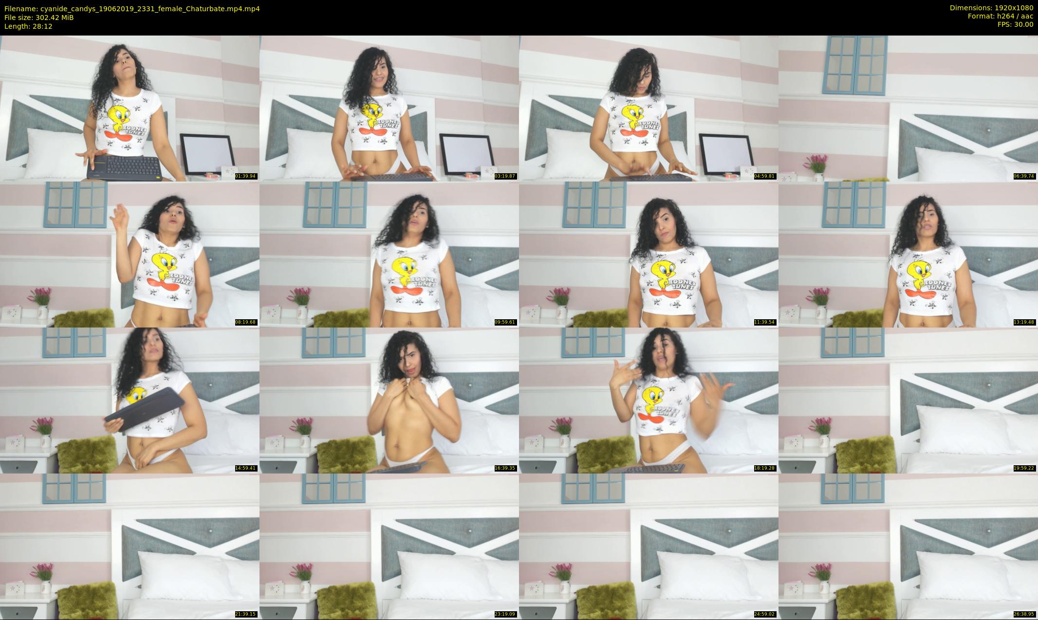cyanide_candys — 29 minute Chaturbate female cam show recording, 1080p, Jun 19, 2019
