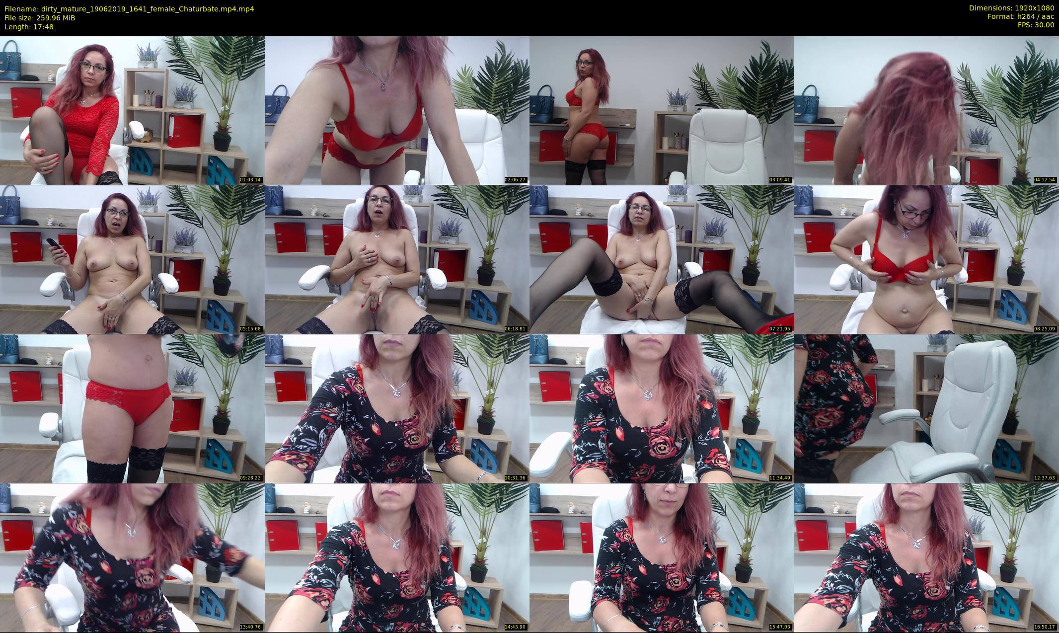 dirty_mature — 18 minute Chaturbate female cam show recording, 1080p, Jun 19, 2019