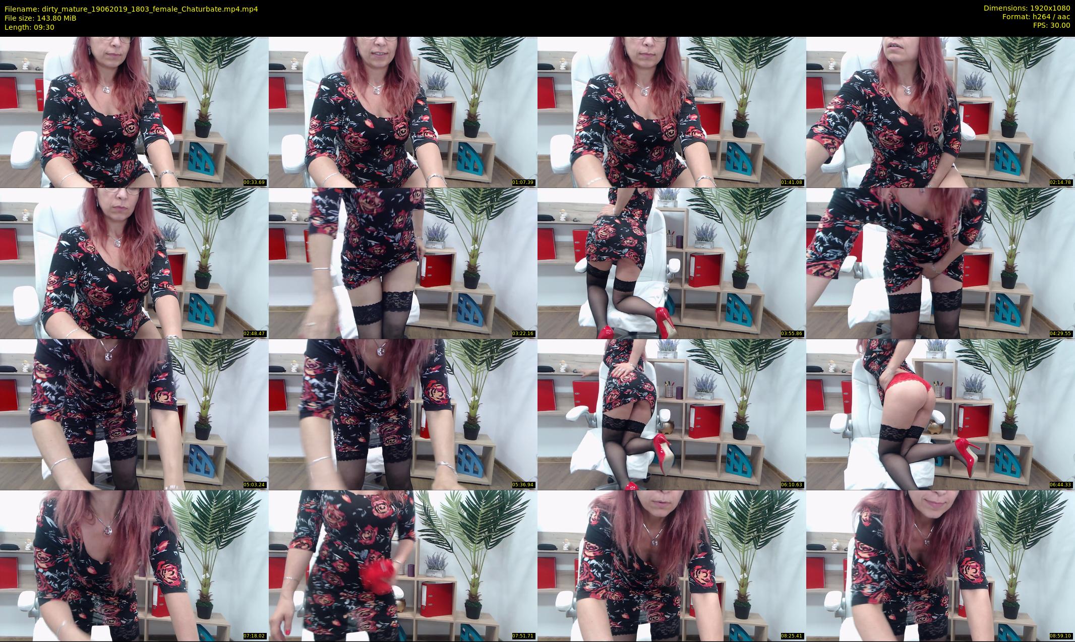 dirty_mature — 10 minute Chaturbate female cam show recording, 1080p, Jun 19, 2019