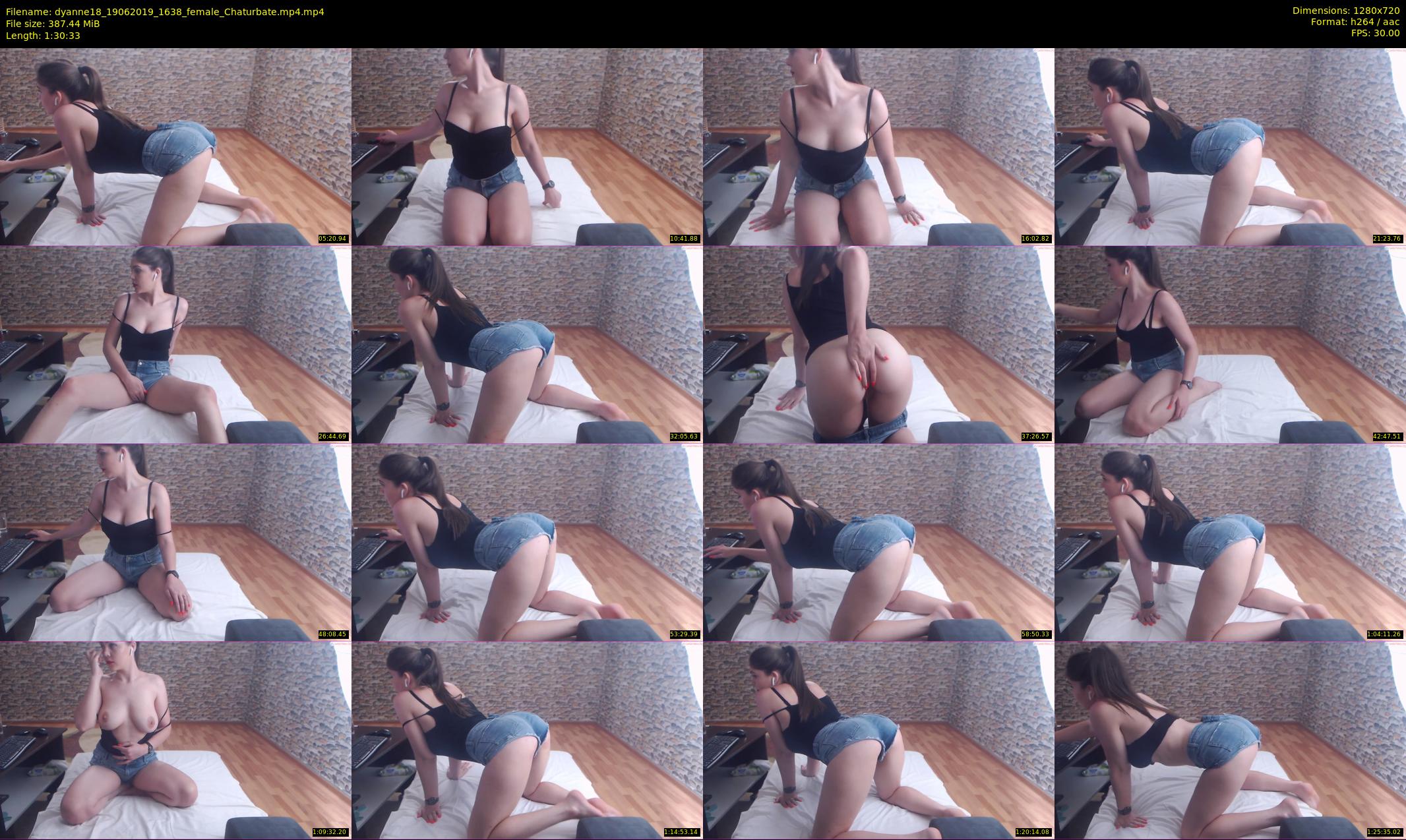 dyanne18 — 91 minute Chaturbate female cam show recording, 720p, Jun 19, 2019