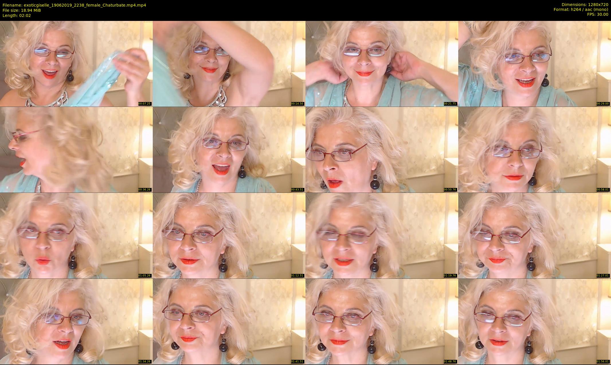 exoticgiselle — 3 minute Chaturbate female cam show recording, 720p, Jun 19, 2019