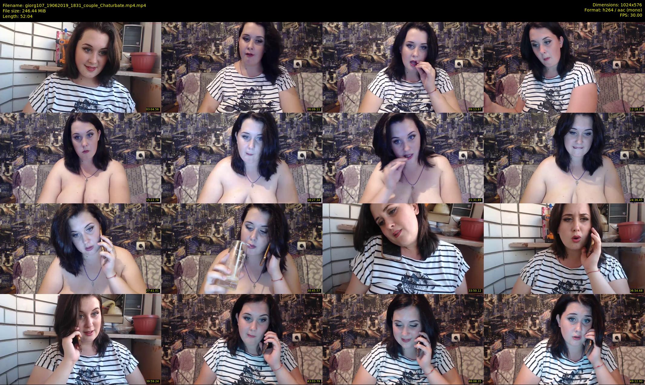 giorg107 — 53 minute Chaturbate couple cam show recording, 480p, Jun 19, 2019