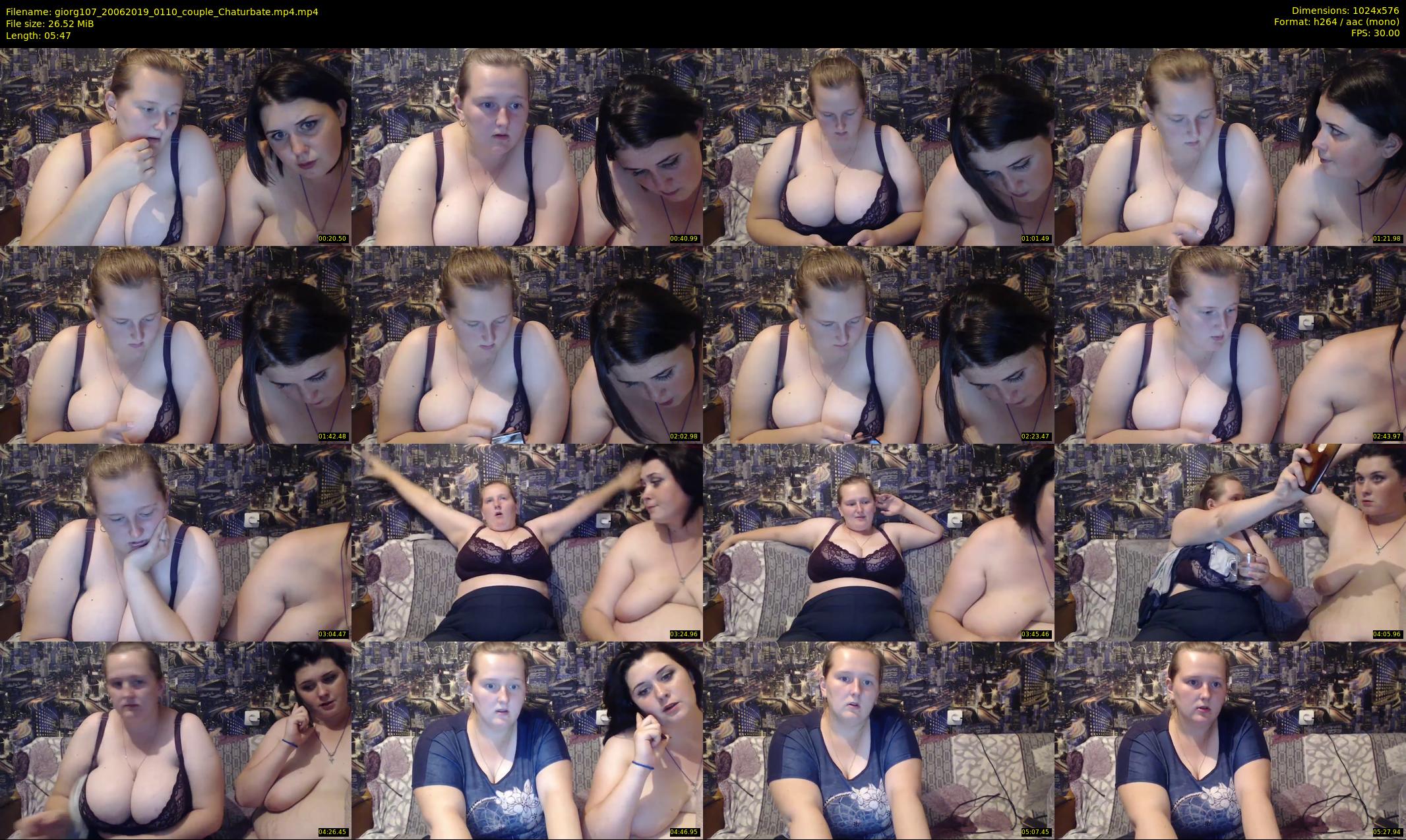 giorg107 — 6 minute Chaturbate couple cam show recording, 480p, Jun 20, 2019