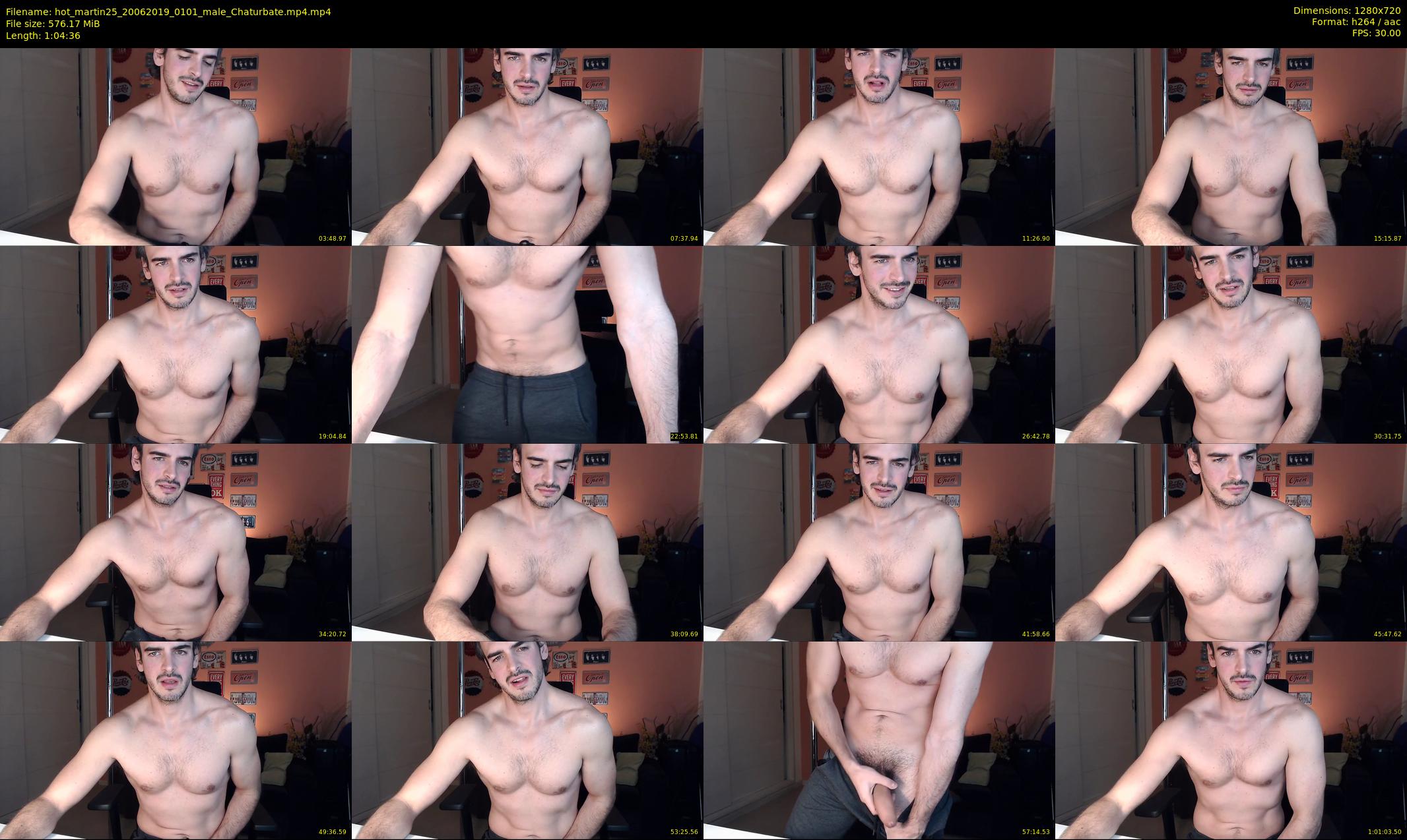 hot_martin25 — 65 minute Chaturbate male cam show recording, 720p, Jun 20, 2019