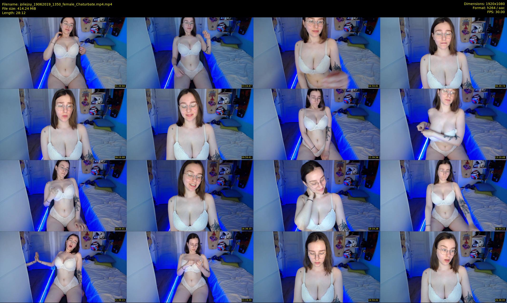 joliejoy — 29 minute Chaturbate female cam show recording, 1080p, Jun 19, 2019