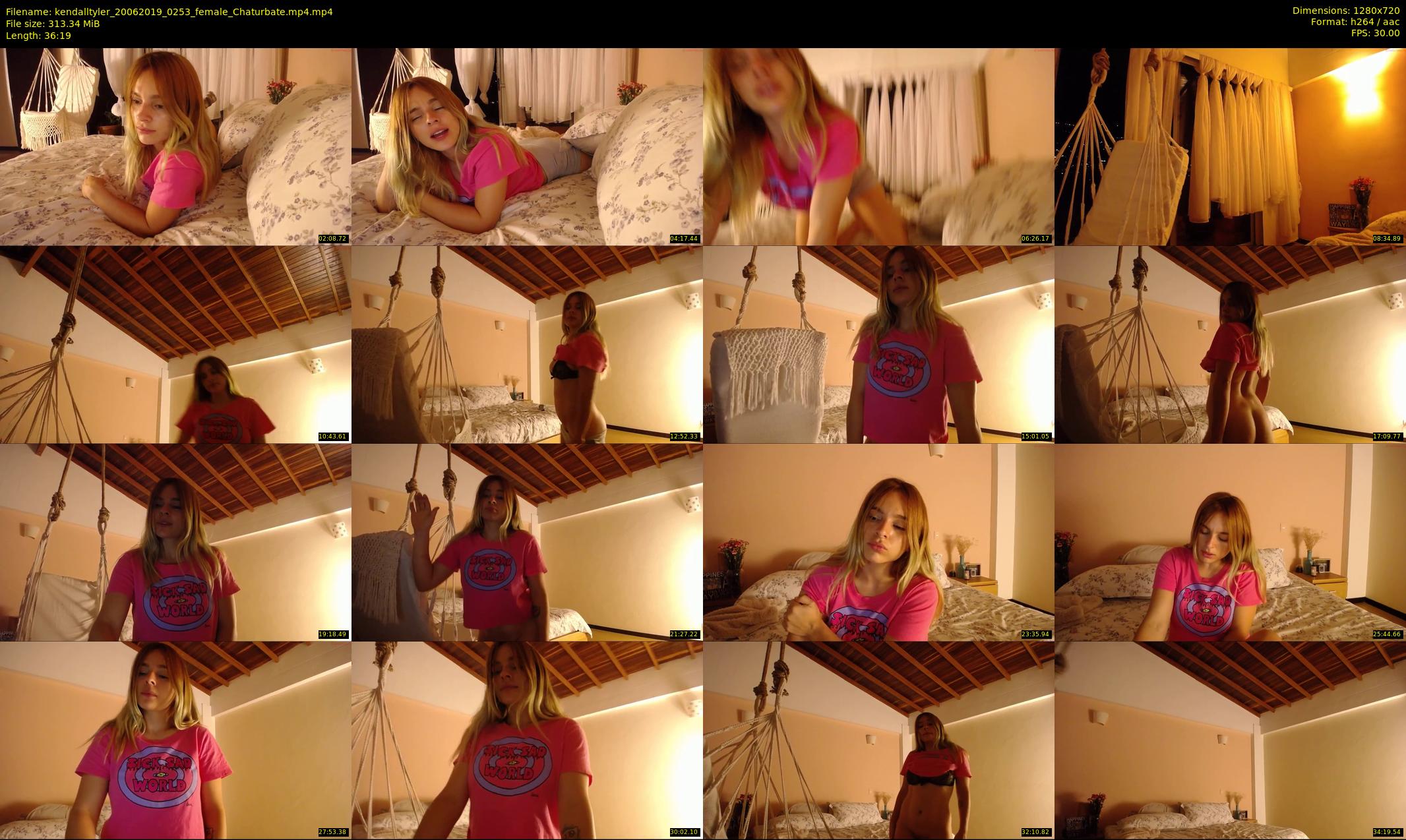 kendalltyler — 37 minute Chaturbate female cam show recording, 720p, Jun 20, 2019