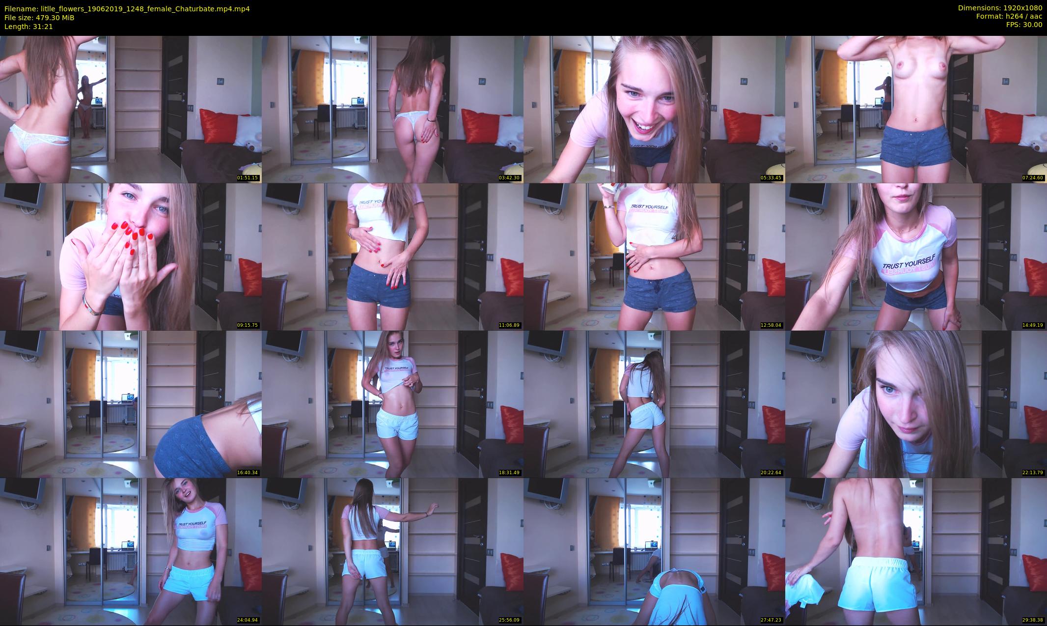 litlle_flowers — 32 minute Chaturbate female cam show recording, 1080p, Jun 19, 2019
