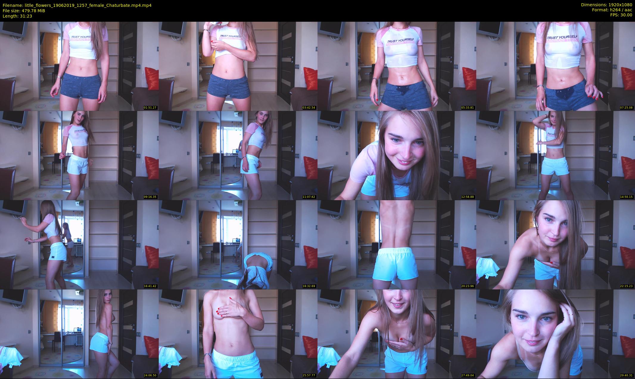 litlle_flowers — 32 minute Chaturbate female cam show recording, 1080p, Jun 19, 2019