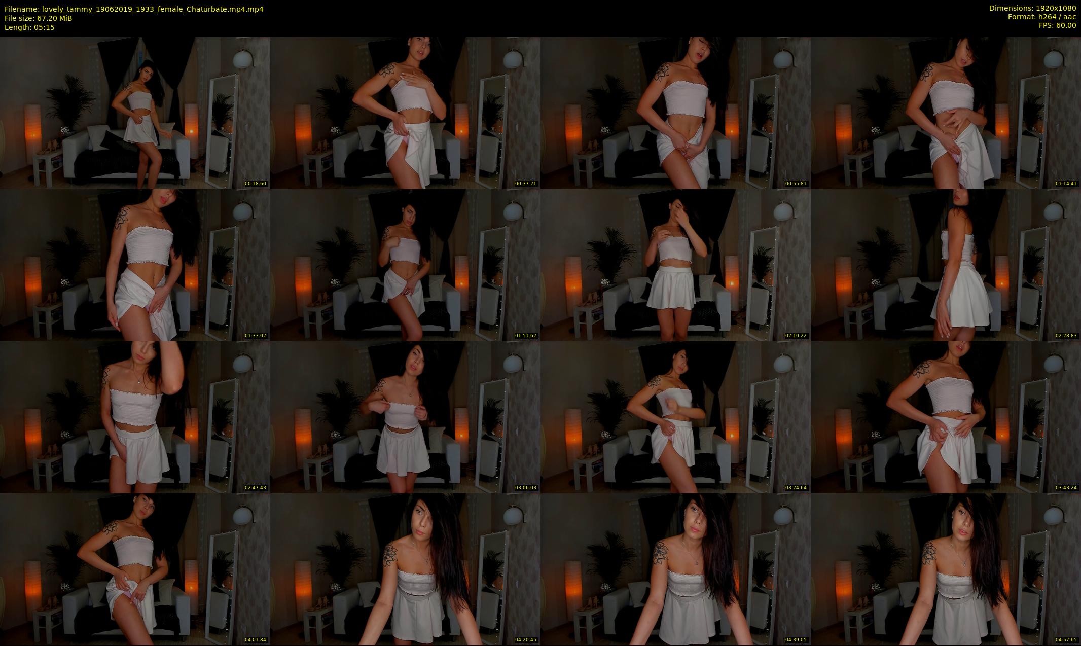 lovely_tammy — 6 minute Chaturbate female cam show recording, 1080p, Jun 19, 2019