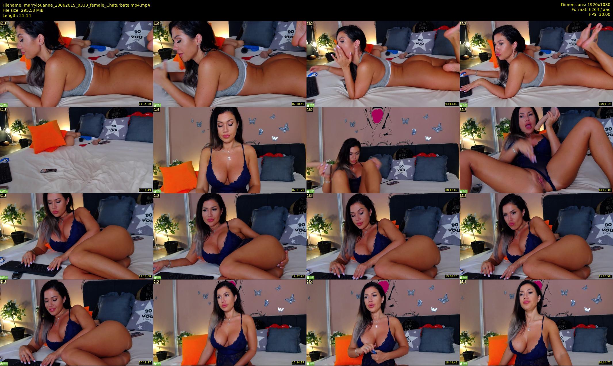 marrylouanne — 22 minute Chaturbate female cam show recording, 1080p, Jun 20, 2019