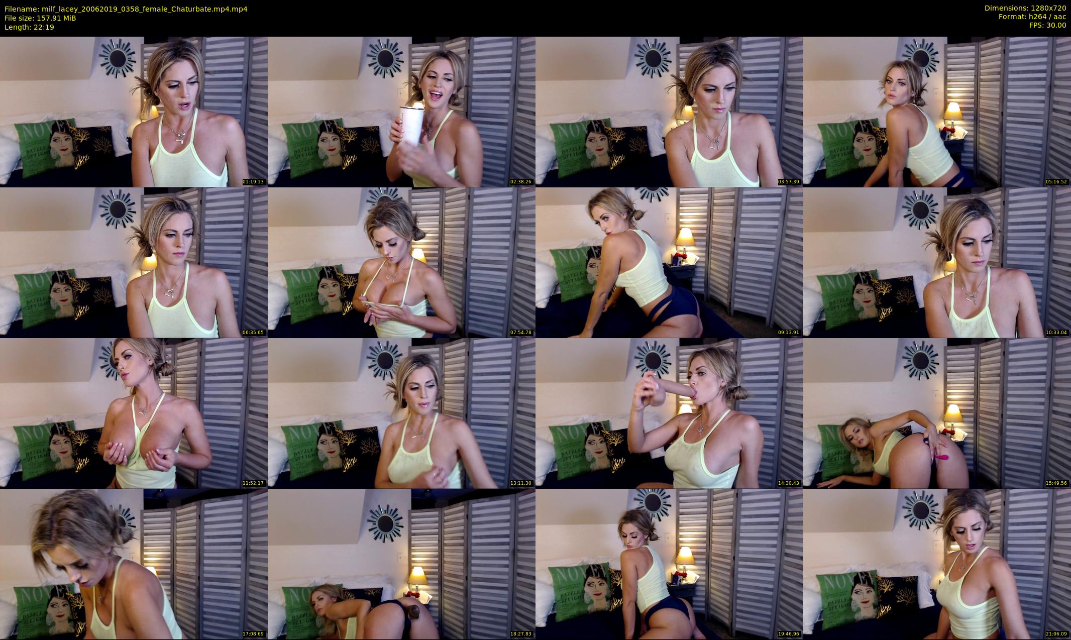 milf_lacey — 23 minute Chaturbate female cam show recording, 720p, Jun 20, 2019