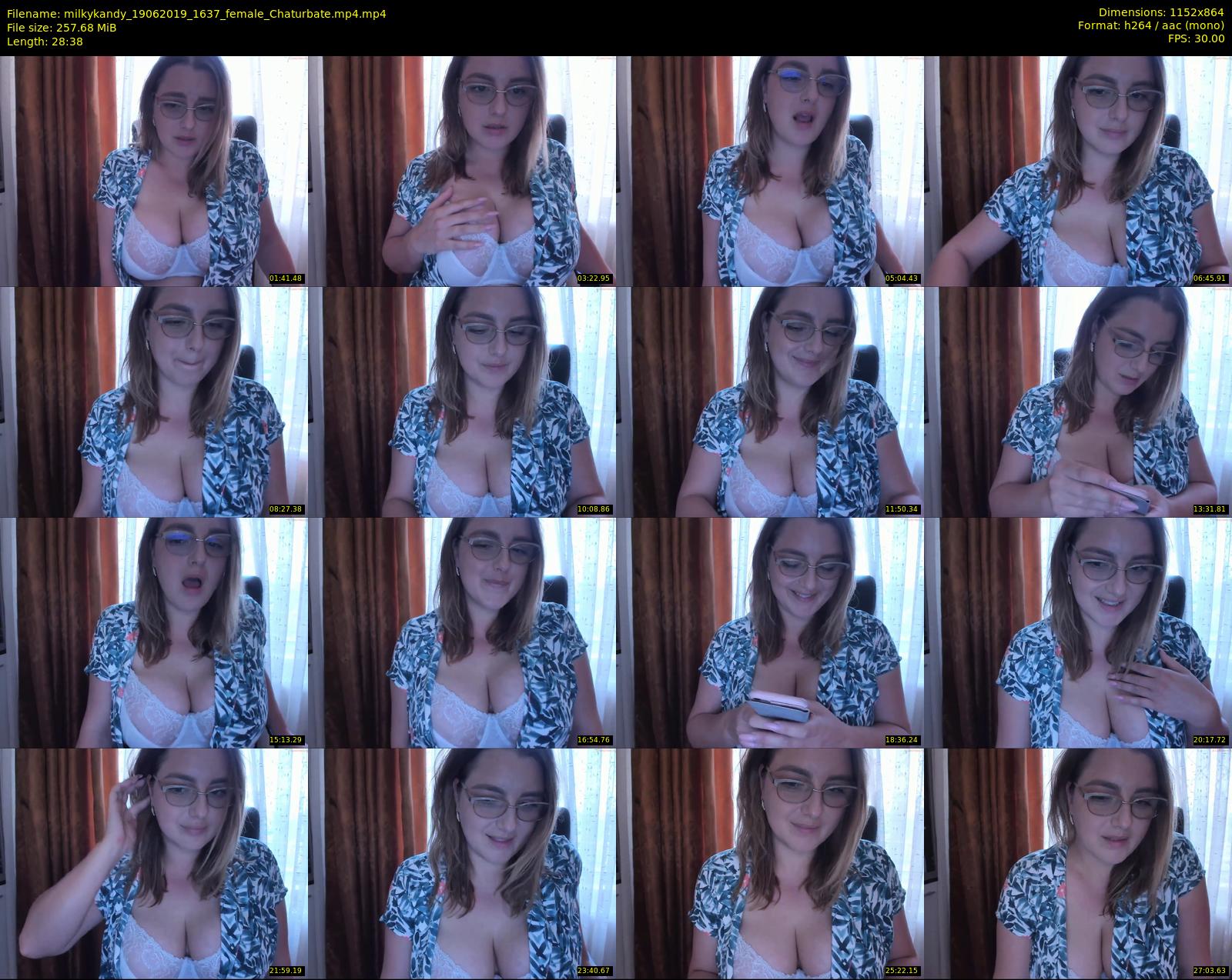 milkykandy — 29 minute Chaturbate female cam show recording, 720p, Jun 19, 2019