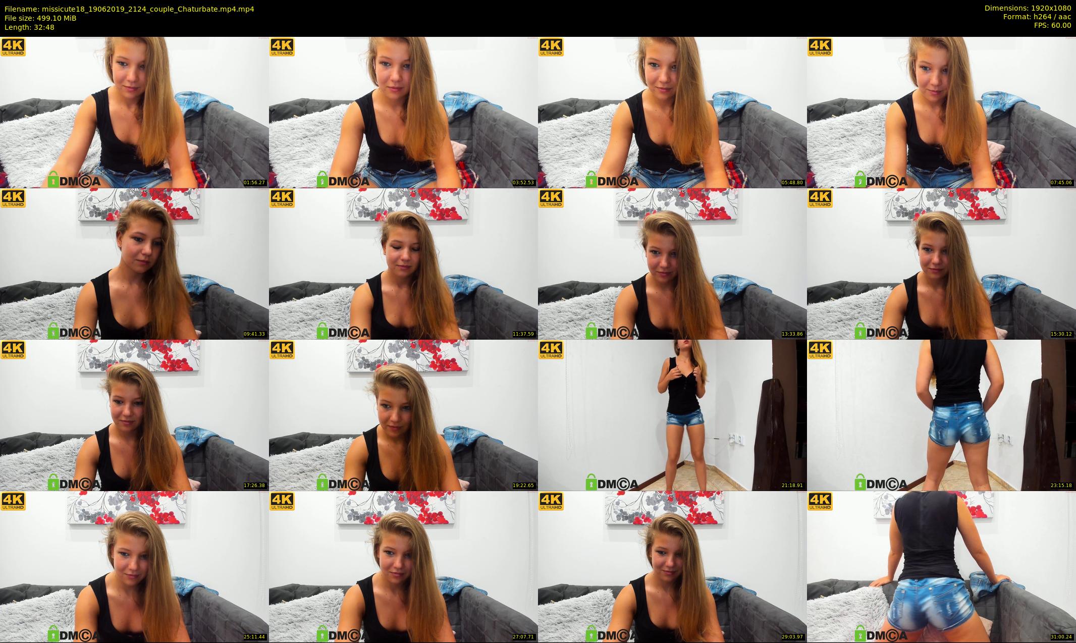 missicute18 — 33 minute Chaturbate female cam show recording, 1080p, Jun 19, 2019