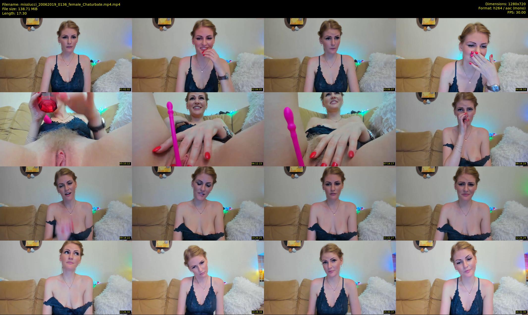 misslucci — 18 minute Chaturbate female cam show recording, 720p, Jun 20, 2019