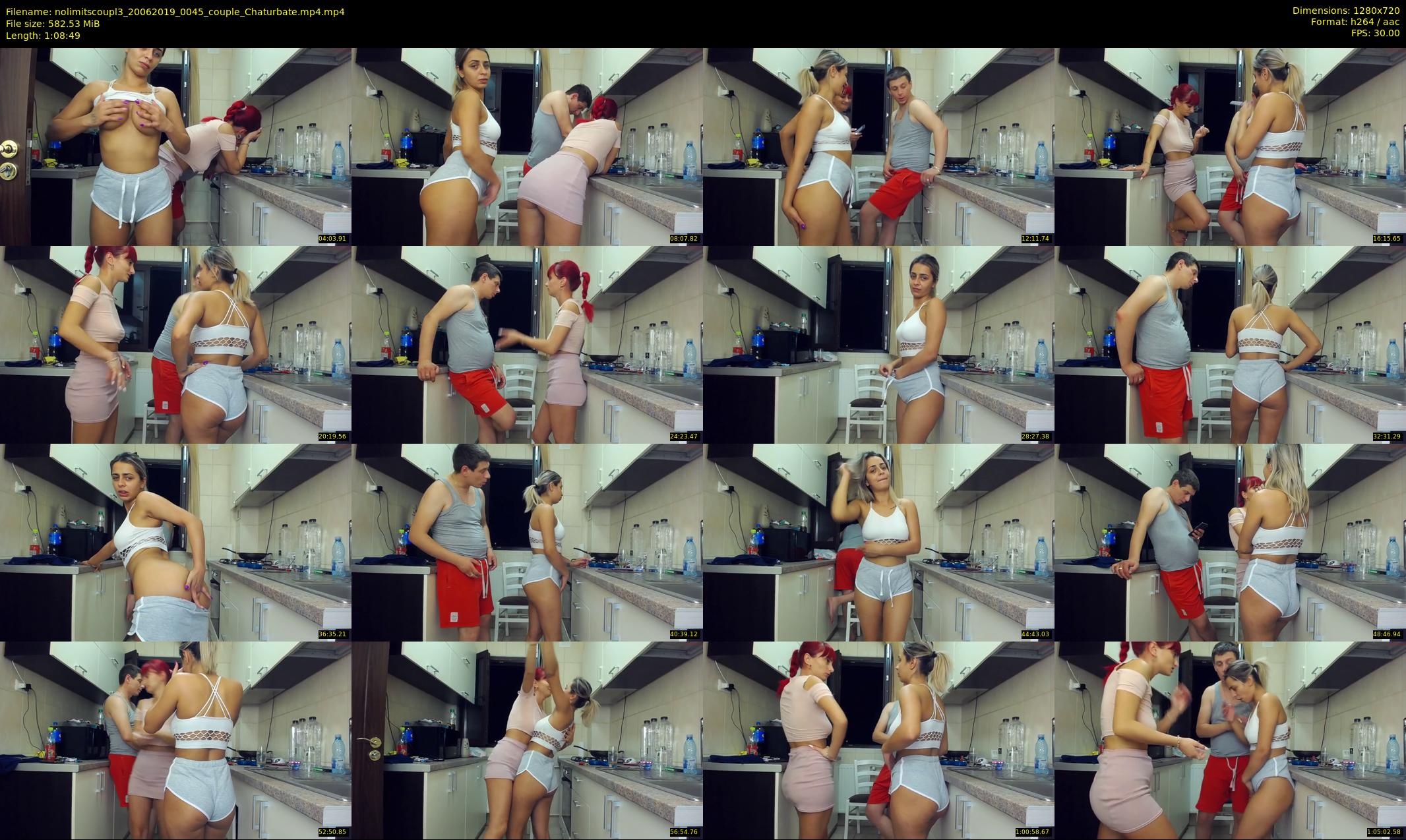nolimitscoupl3 — 69 minute Chaturbate couple cam show recording, 720p, Jun 20, 2019