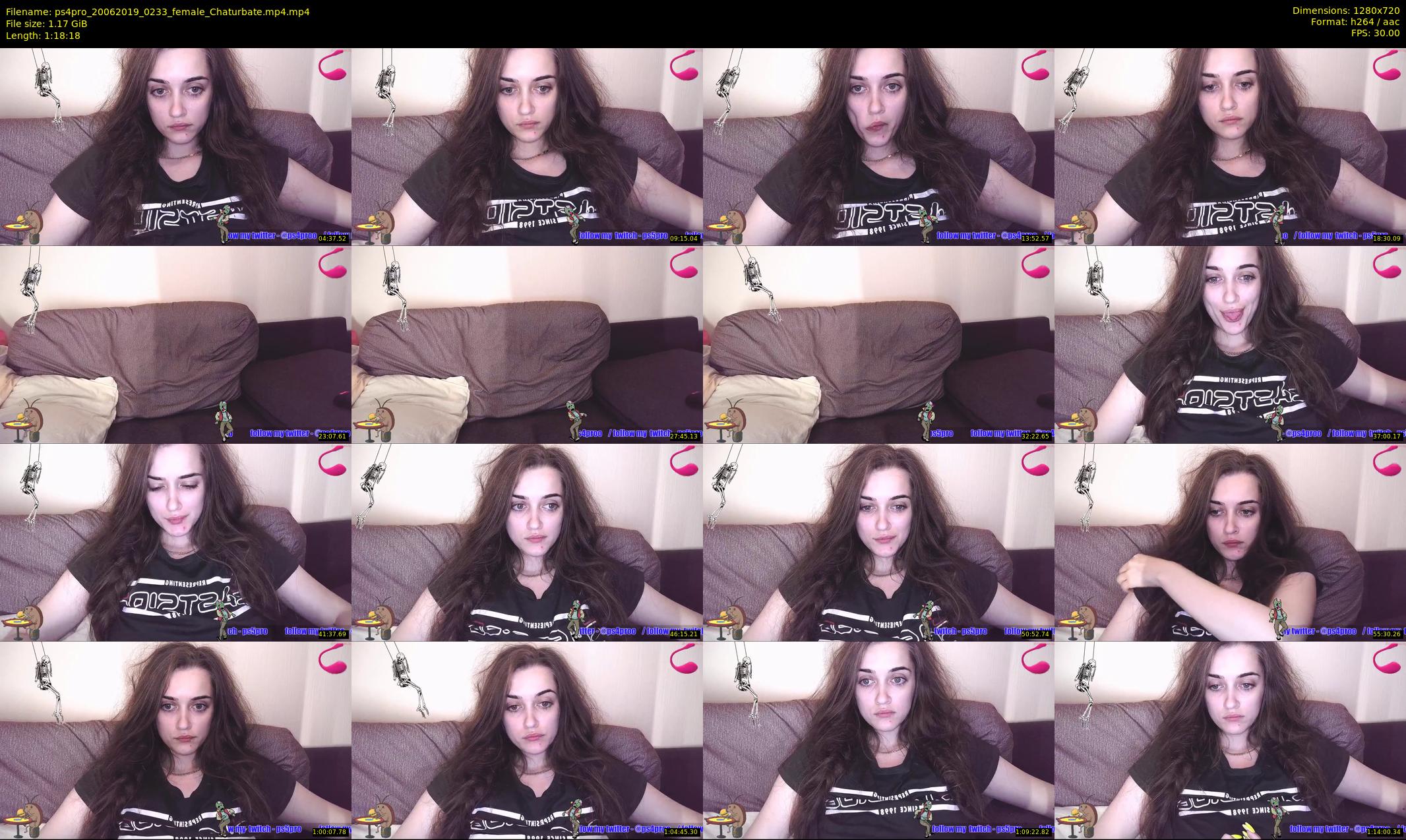 ps4pro — 79 minute Chaturbate female cam show recording, 720p, Jun 20, 2019