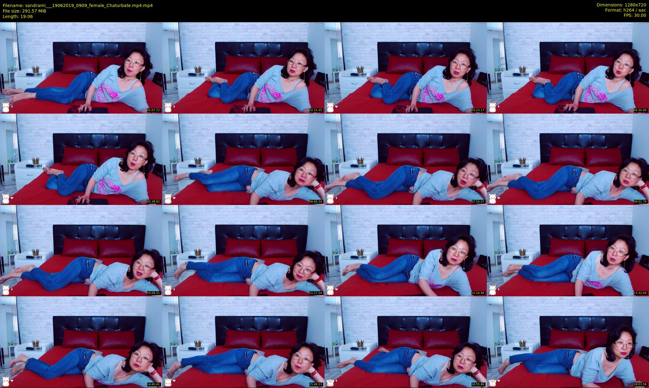 sandrami__ — 20 minute Chaturbate female cam show recording, 720p, Jun 19, 2019