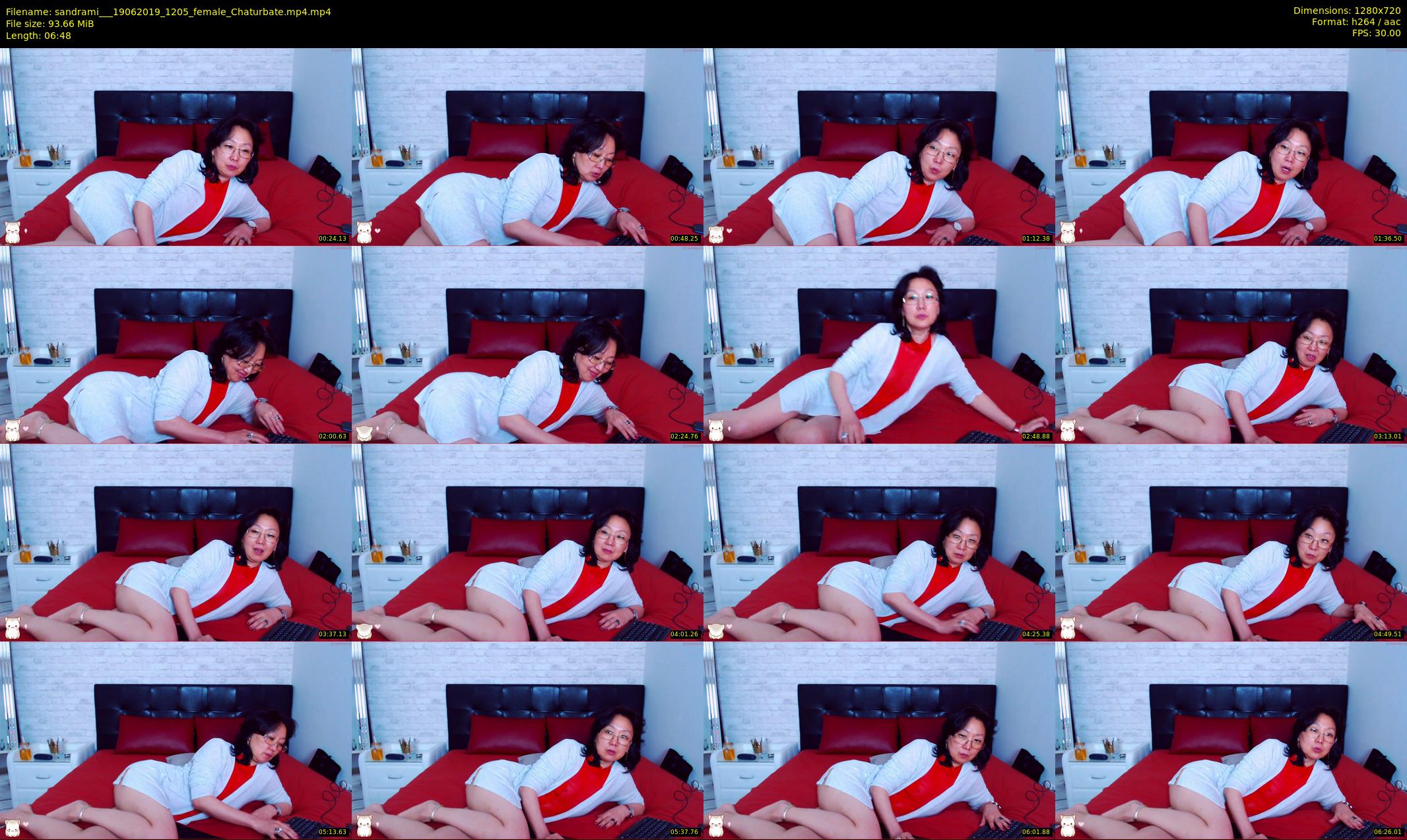 sandrami__ — 7 minute Chaturbate female cam show recording, 720p, Jun 19, 2019