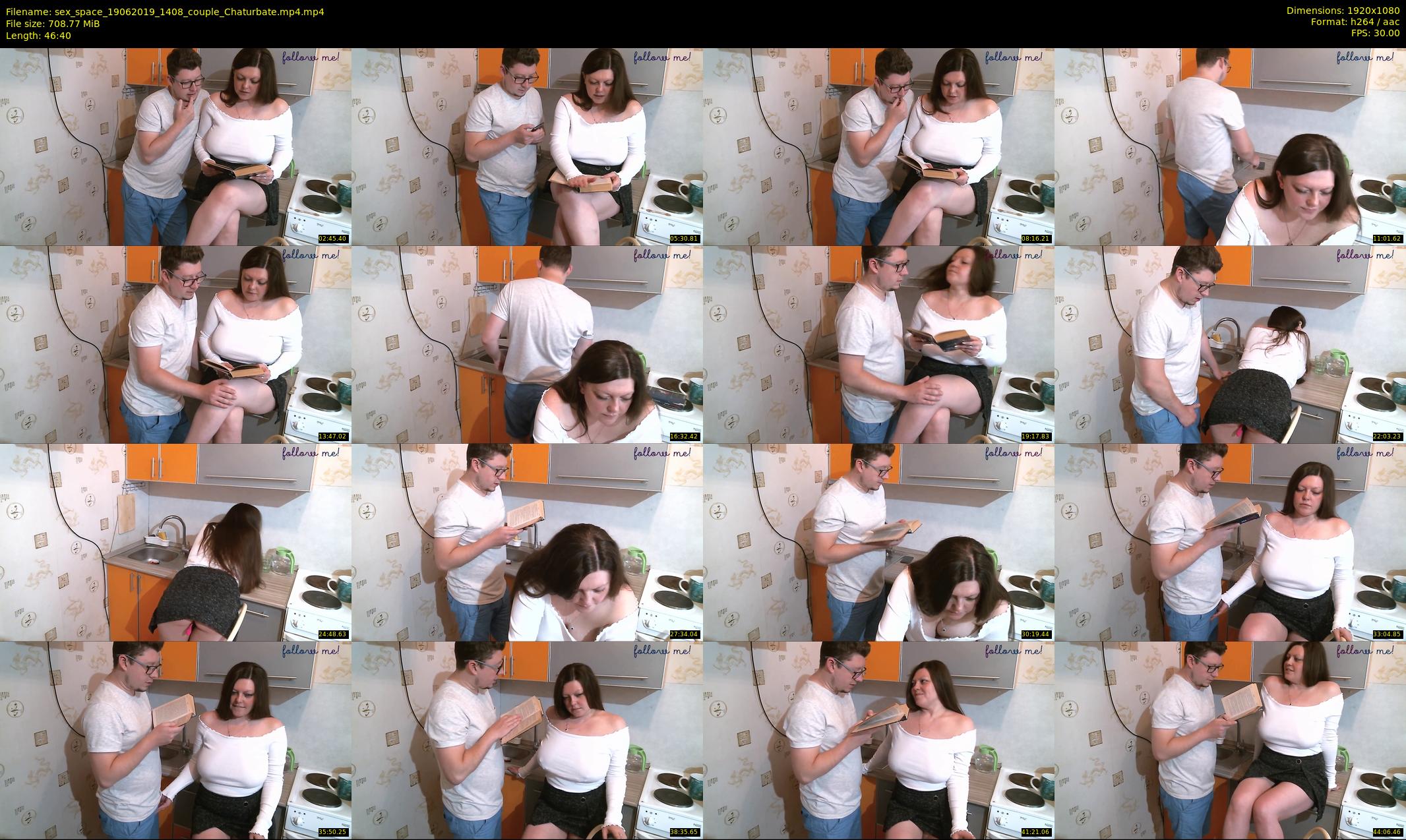 sex_space — 47 minute Chaturbate couple cam show recording, 1080p, Jun 19, 2019