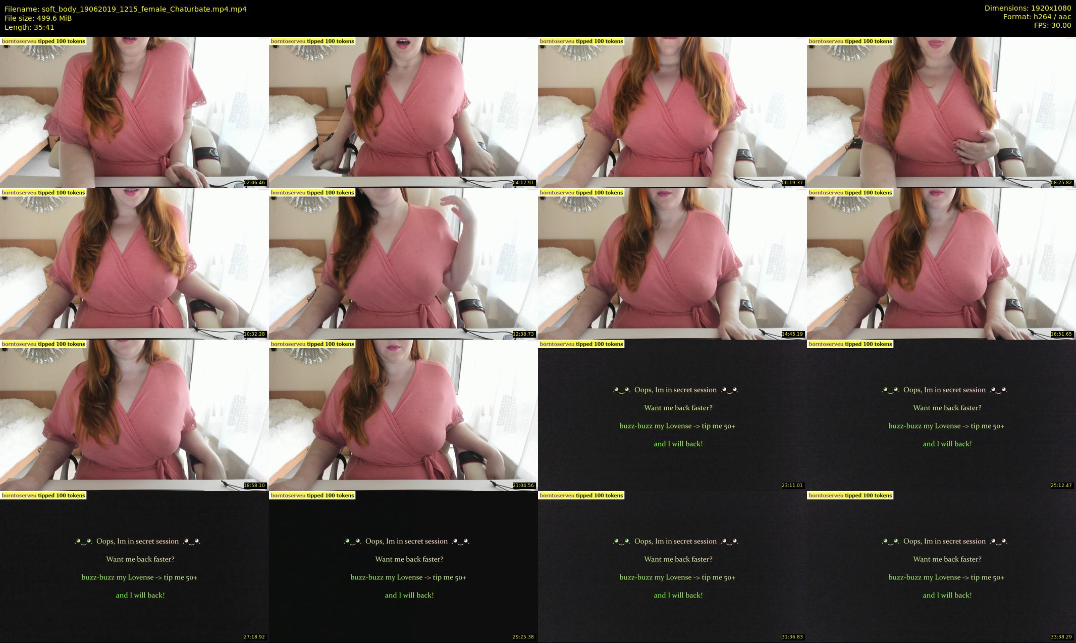 soft_body — 36 minute Chaturbate female cam show recording, 1080p, Jun 19, 2019