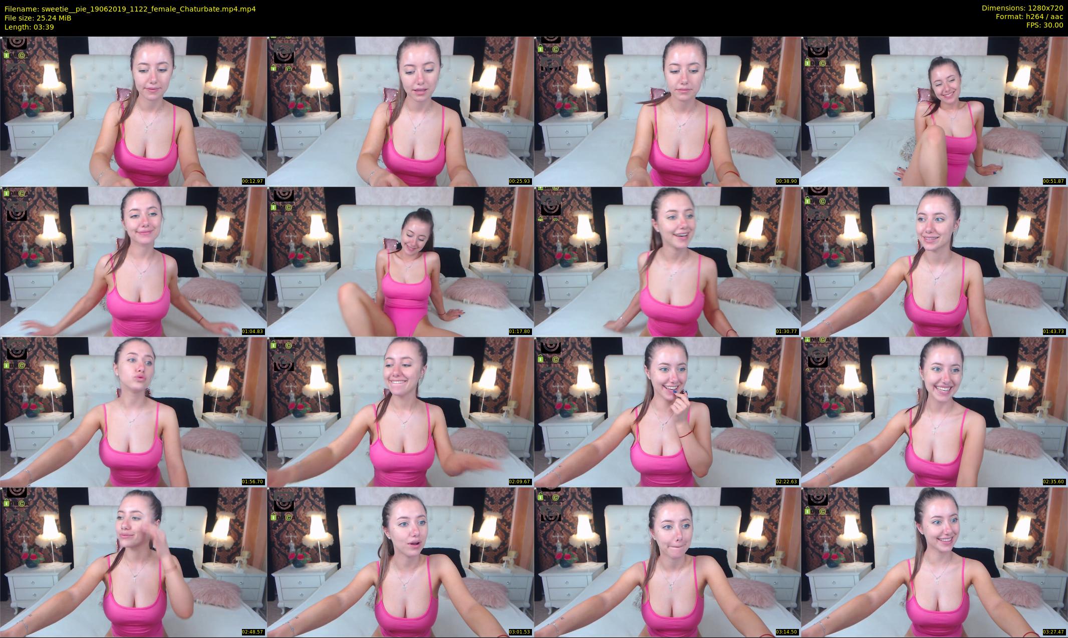 sweetie__pie — 4 minute Chaturbate female cam show recording, 720p, Jun 19, 2019
