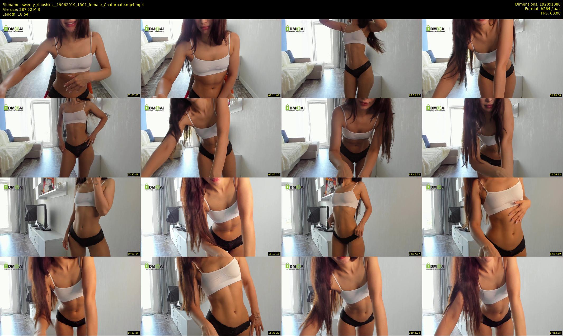 sweety_rinushka_ — 19 minute Chaturbate female cam show recording, 1080p, Jun 19, 2019