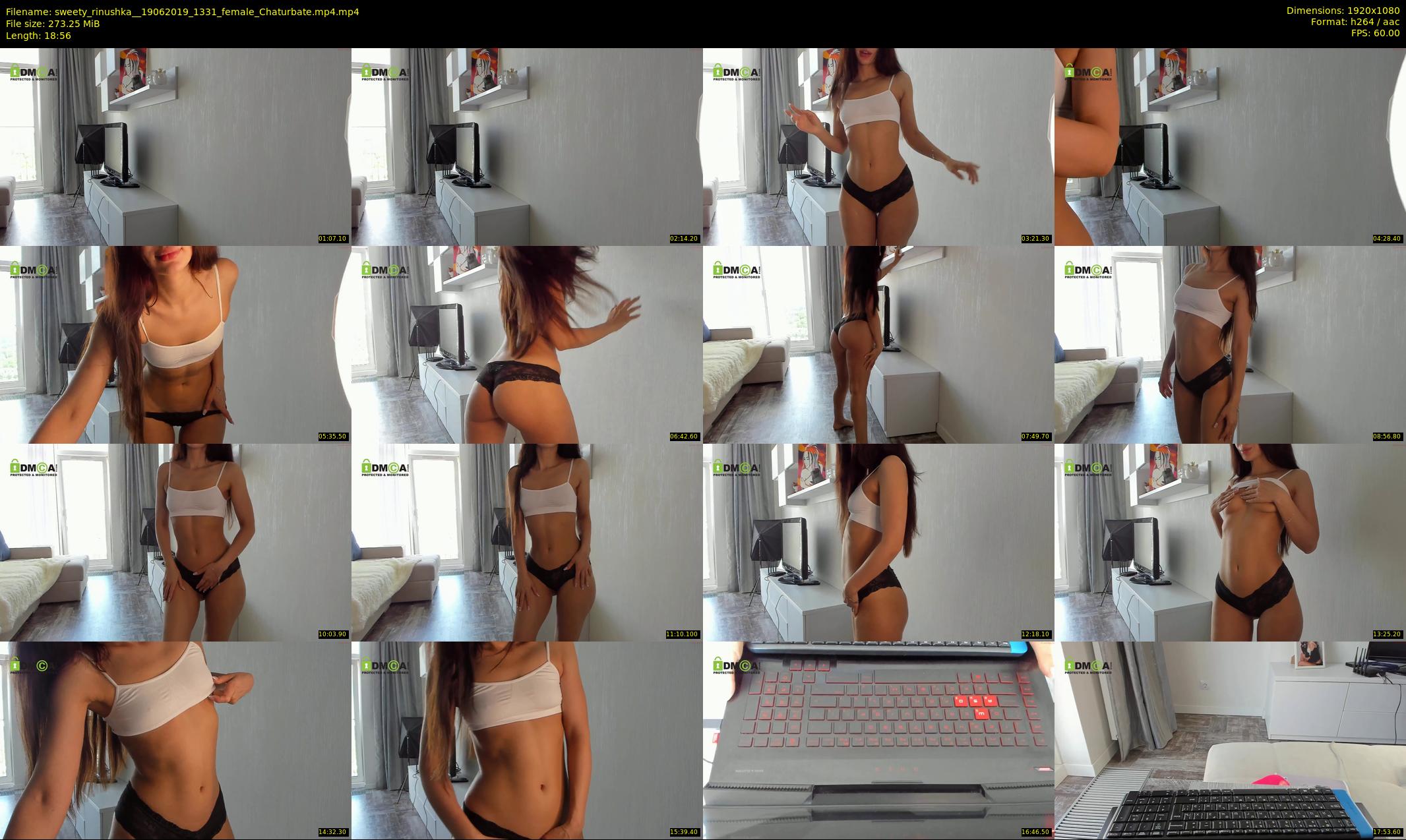 sweety_rinushka_ — 19 minute Chaturbate female cam show recording, 1080p, Jun 19, 2019