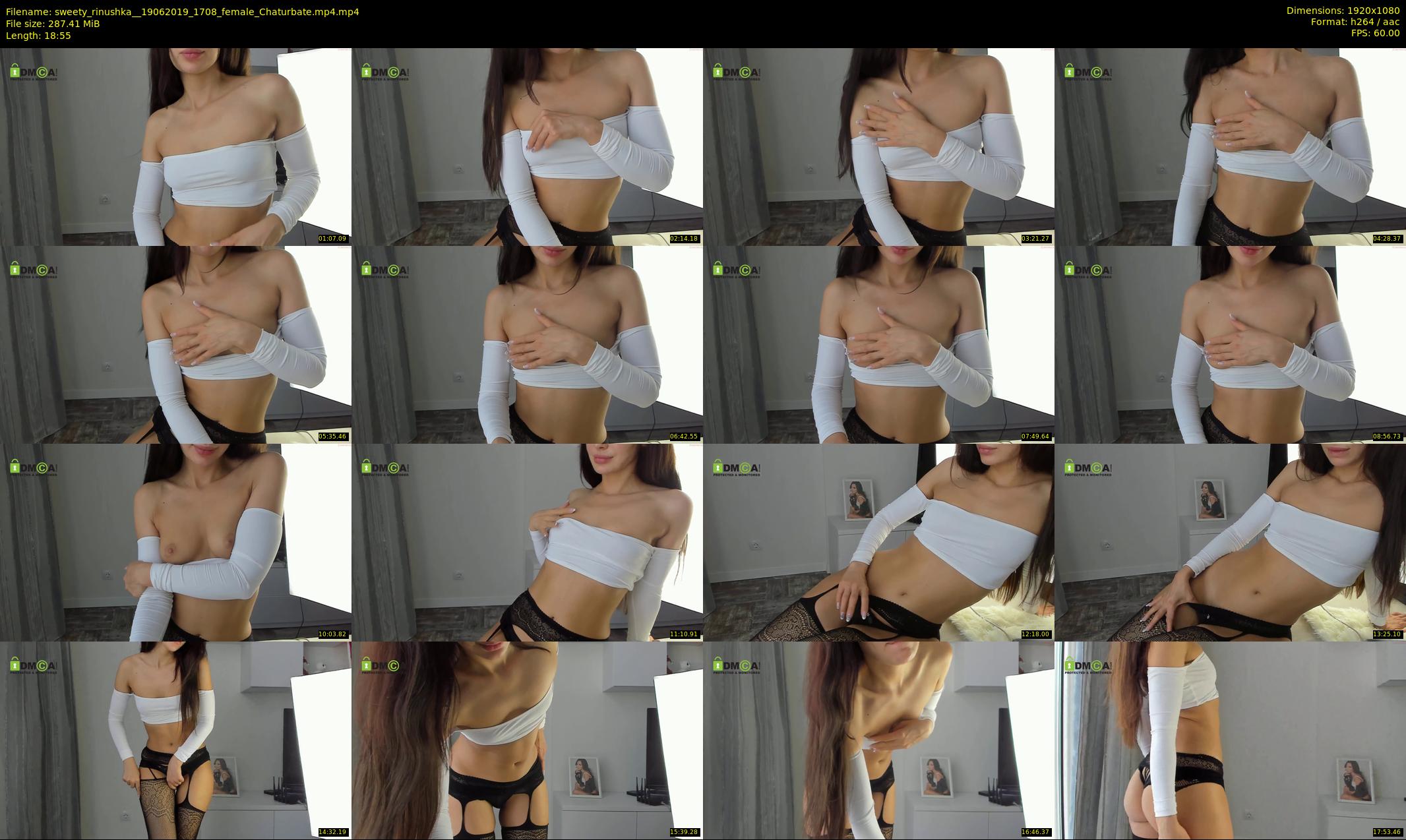 sweety_rinushka_ — 19 minute Chaturbate female cam show recording, 1080p, Jun 19, 2019