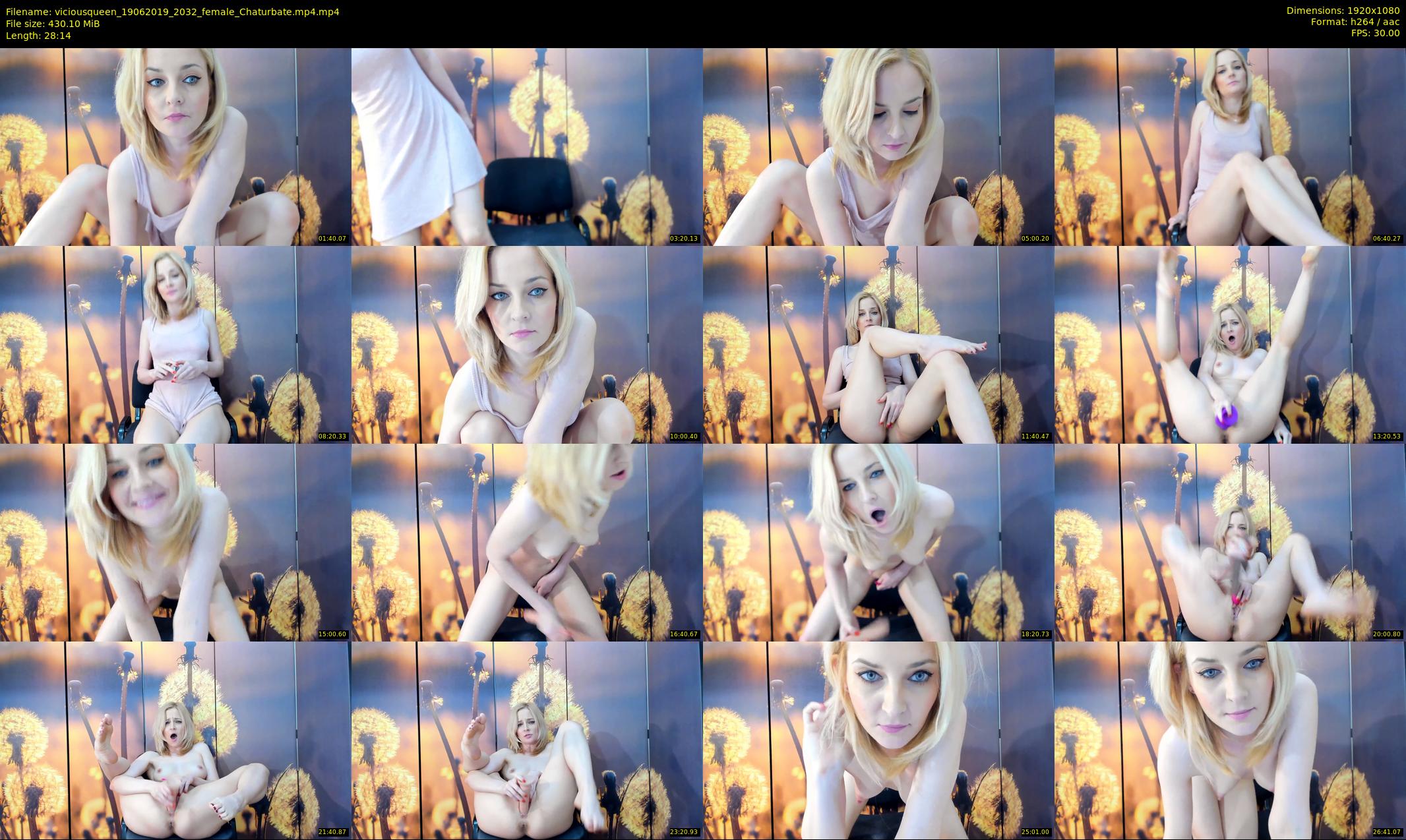 viciousqueen — 29 minute Chaturbate female cam show recording, 1080p, Jun 19, 2019