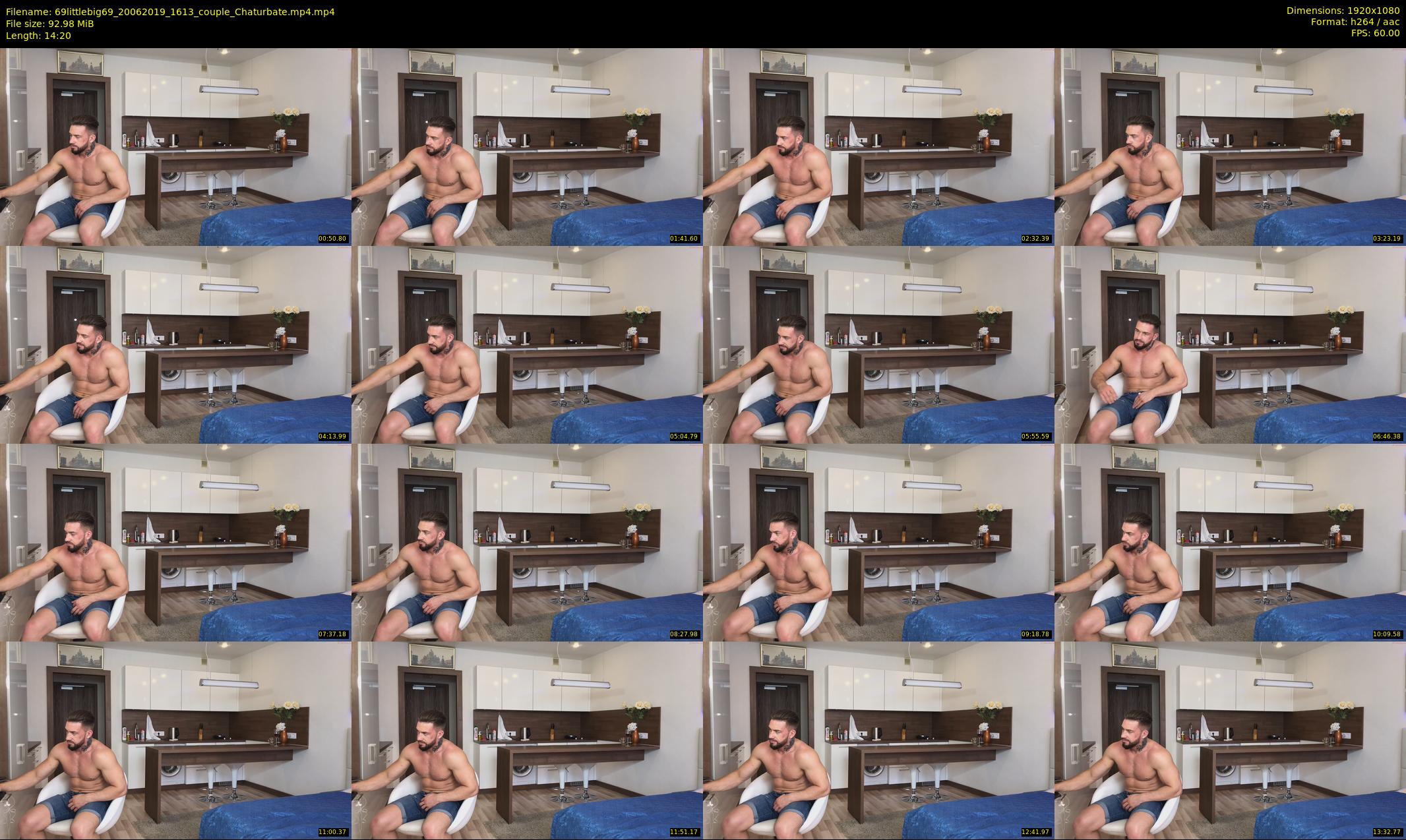 69littlebig69 — 15 minute Chaturbate couple cam show recording, 1080p, Jun 20, 2019