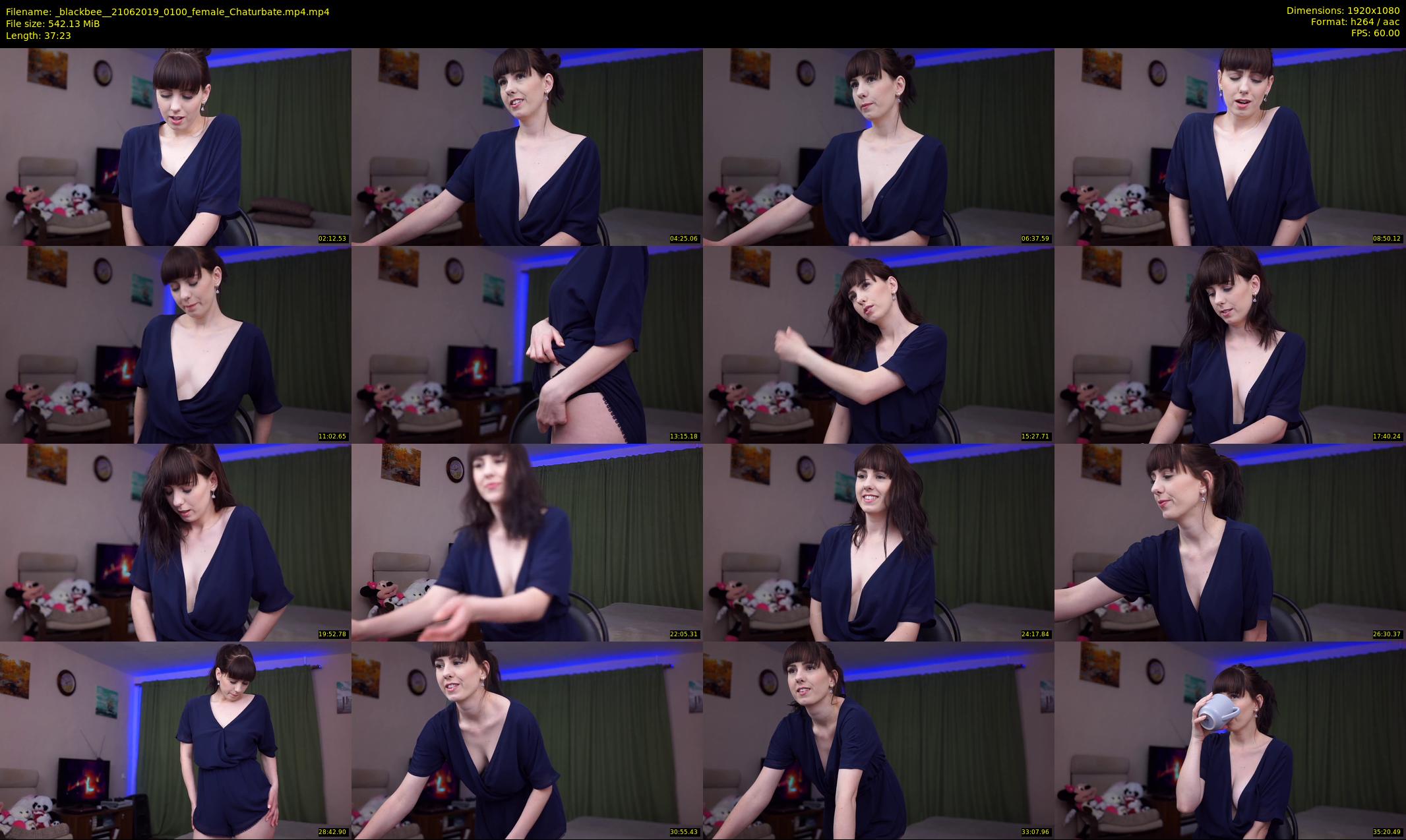 _blackbee_ — 38 minute Chaturbate female cam show recording, 1080p, Jun 21, 2019