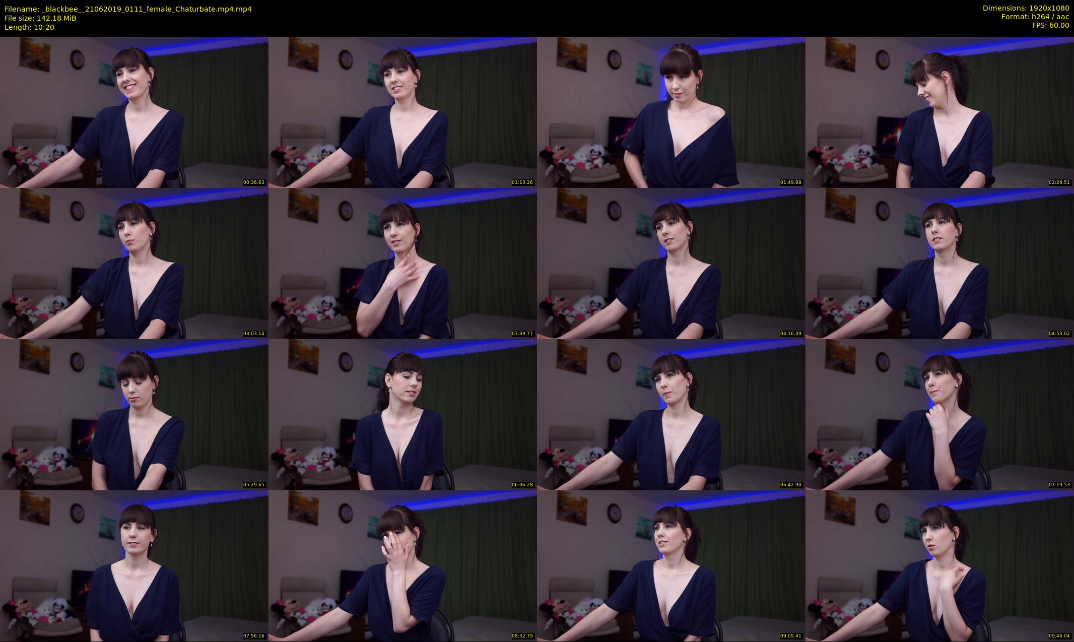 _blackbee_ — 11 minute Chaturbate female cam show recording, 1080p, Jun 21, 2019